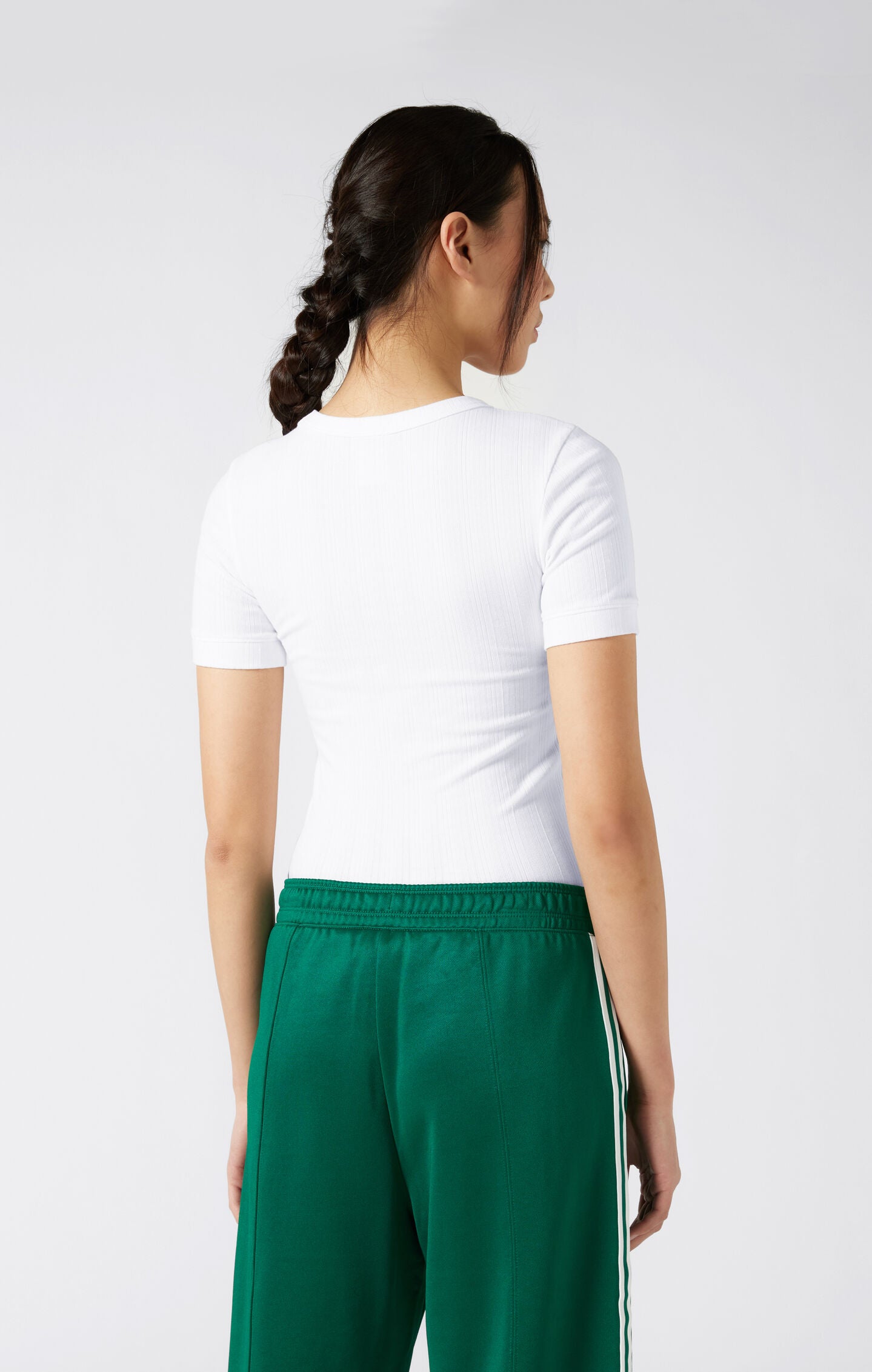 T-shirt à liserés inspiration Tennis - Femmes
