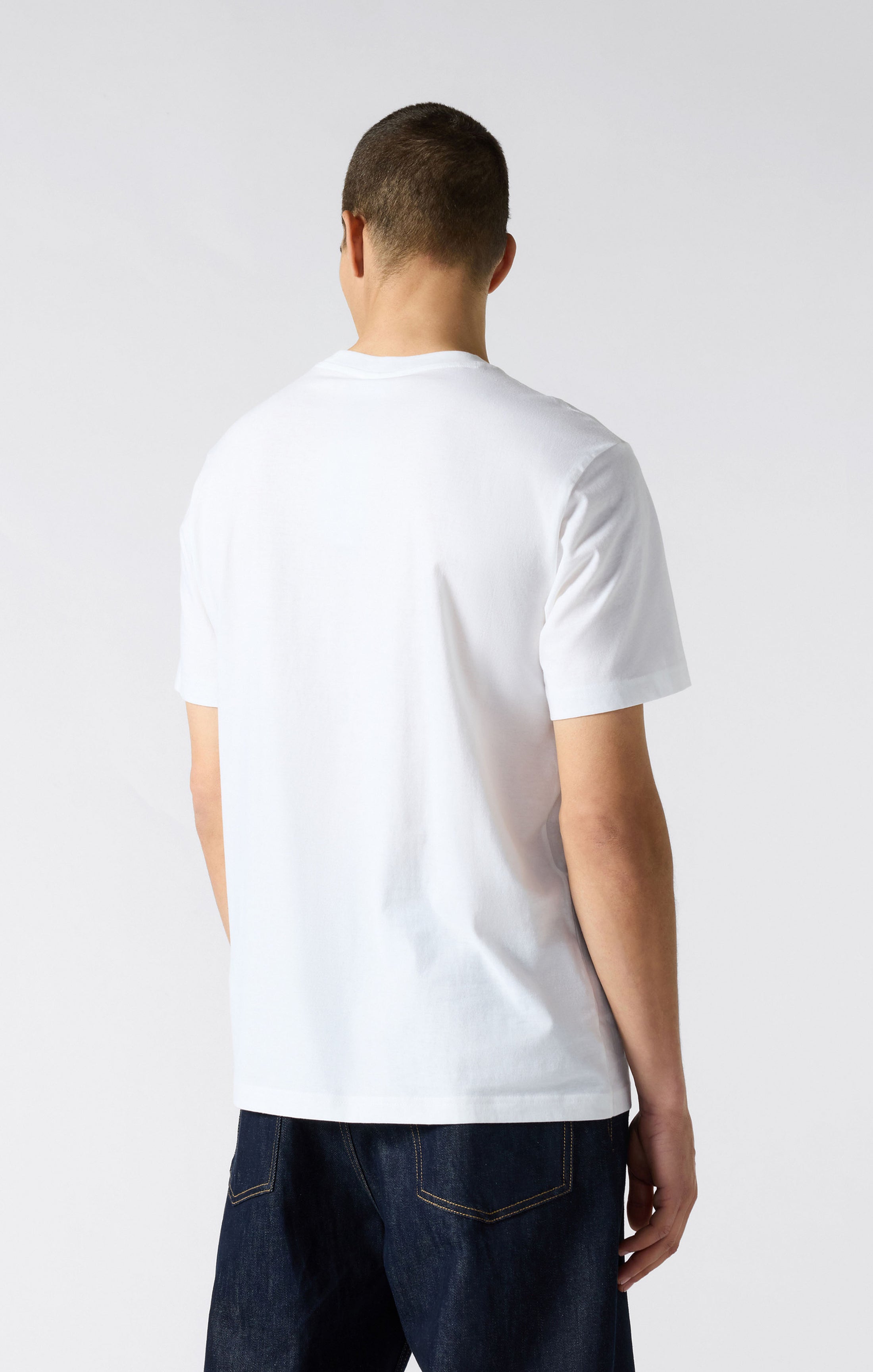 T-shirt en jersey de coton avec grand logo