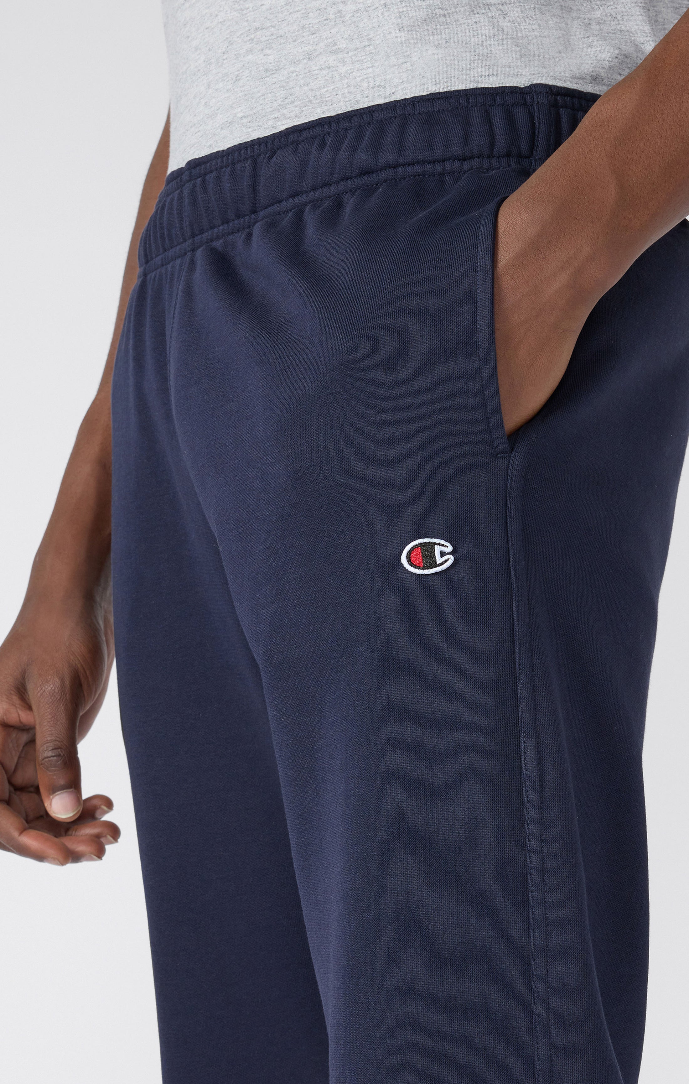 Pantalon de Jogging Léger Slim Fit Homme avec Bords Côtelés aux Chevilles