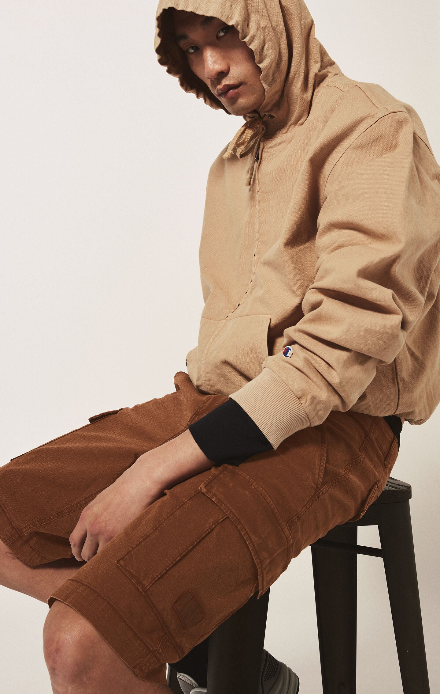 Men's Time Capsule Washed Look Cargo Shorts