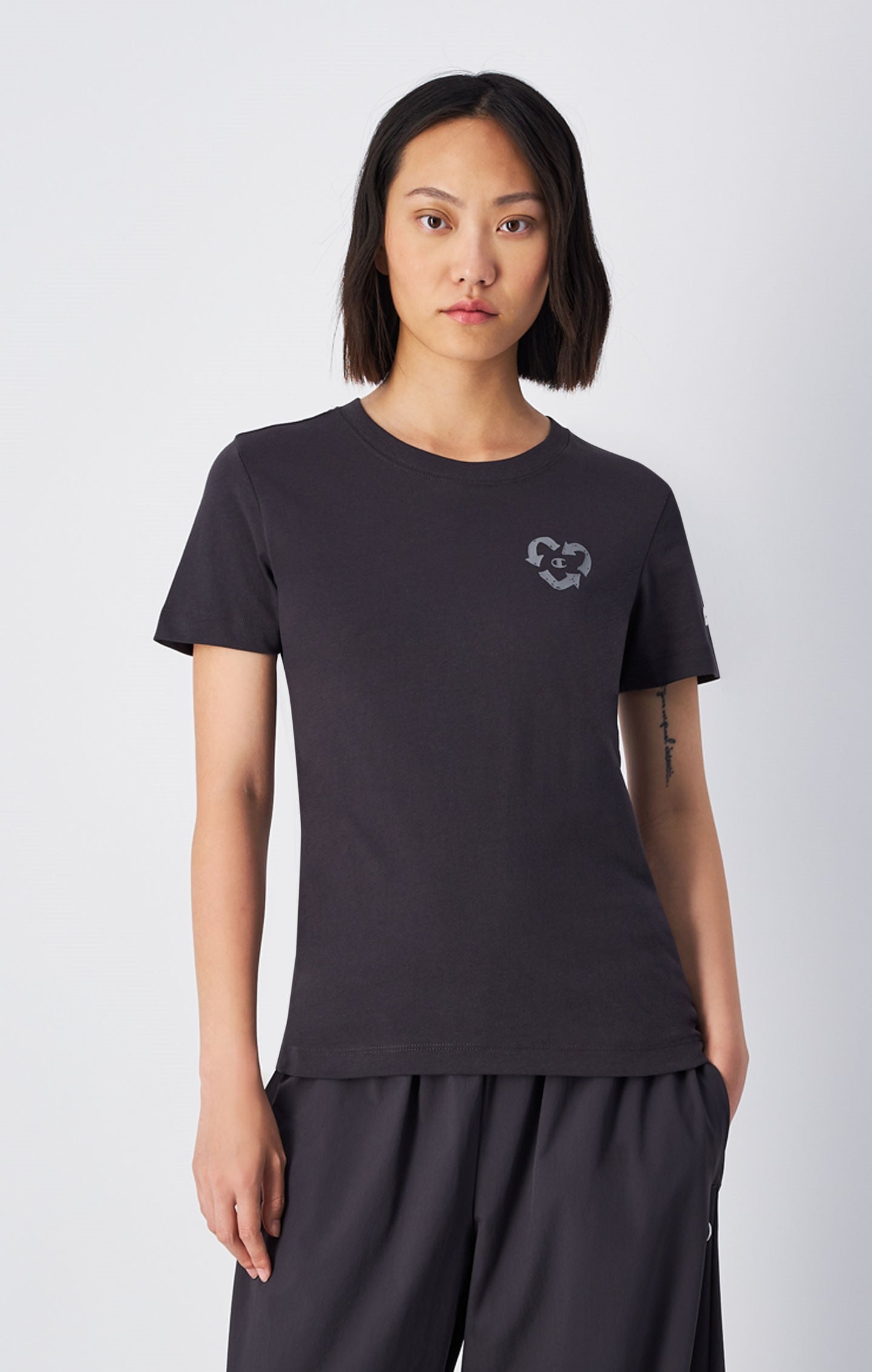 T-shirt in jersey riciclato