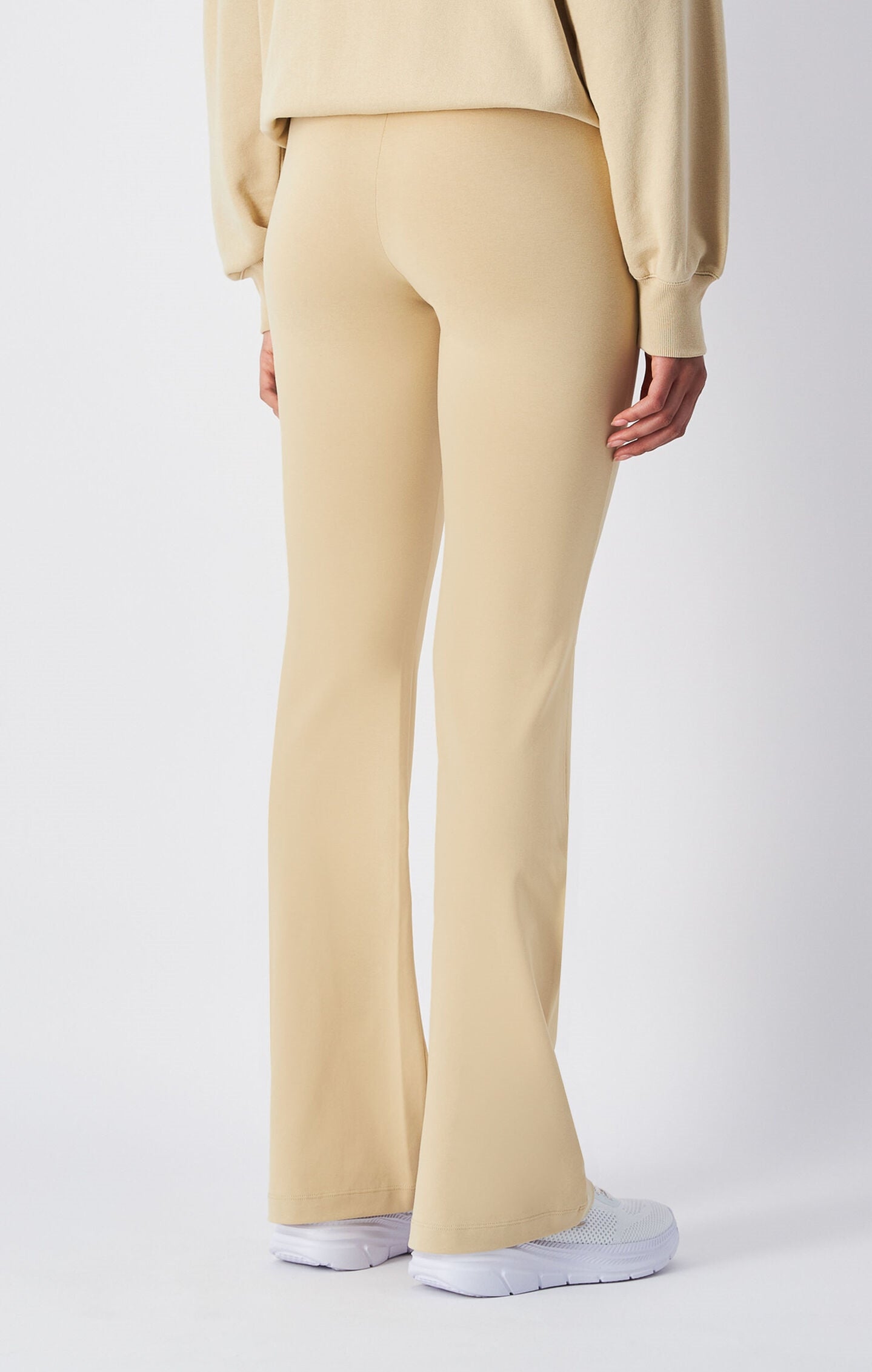 Flared Leggings in Stretch-Qualität