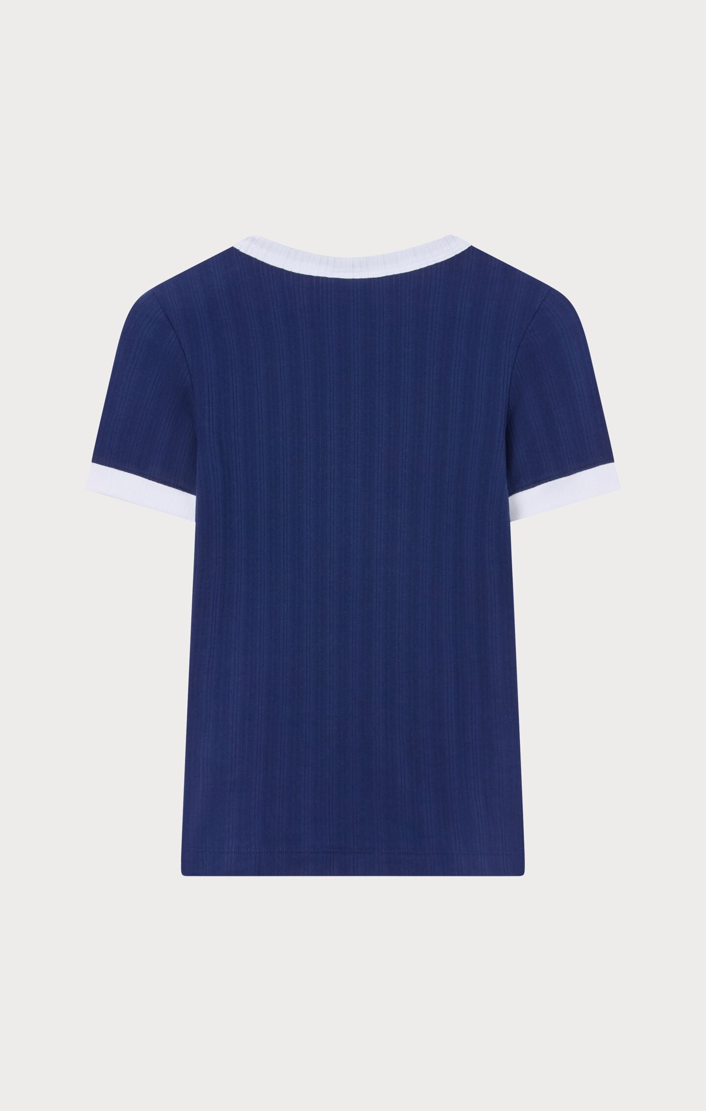 T-shirt à liserés inspiration Tennis - Femmes