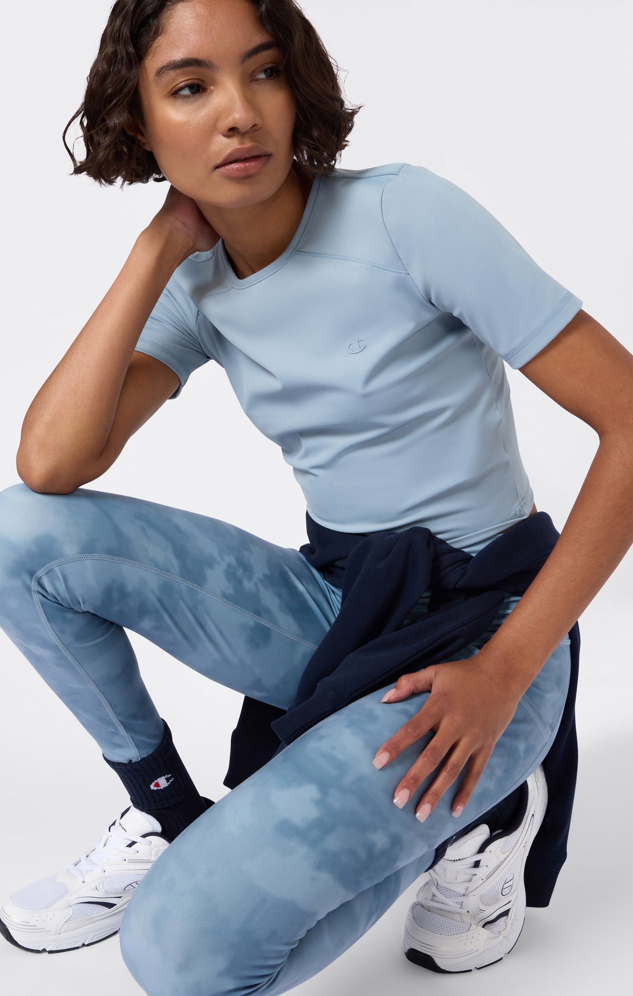 Damen Crop T-Shirt Quick Dry