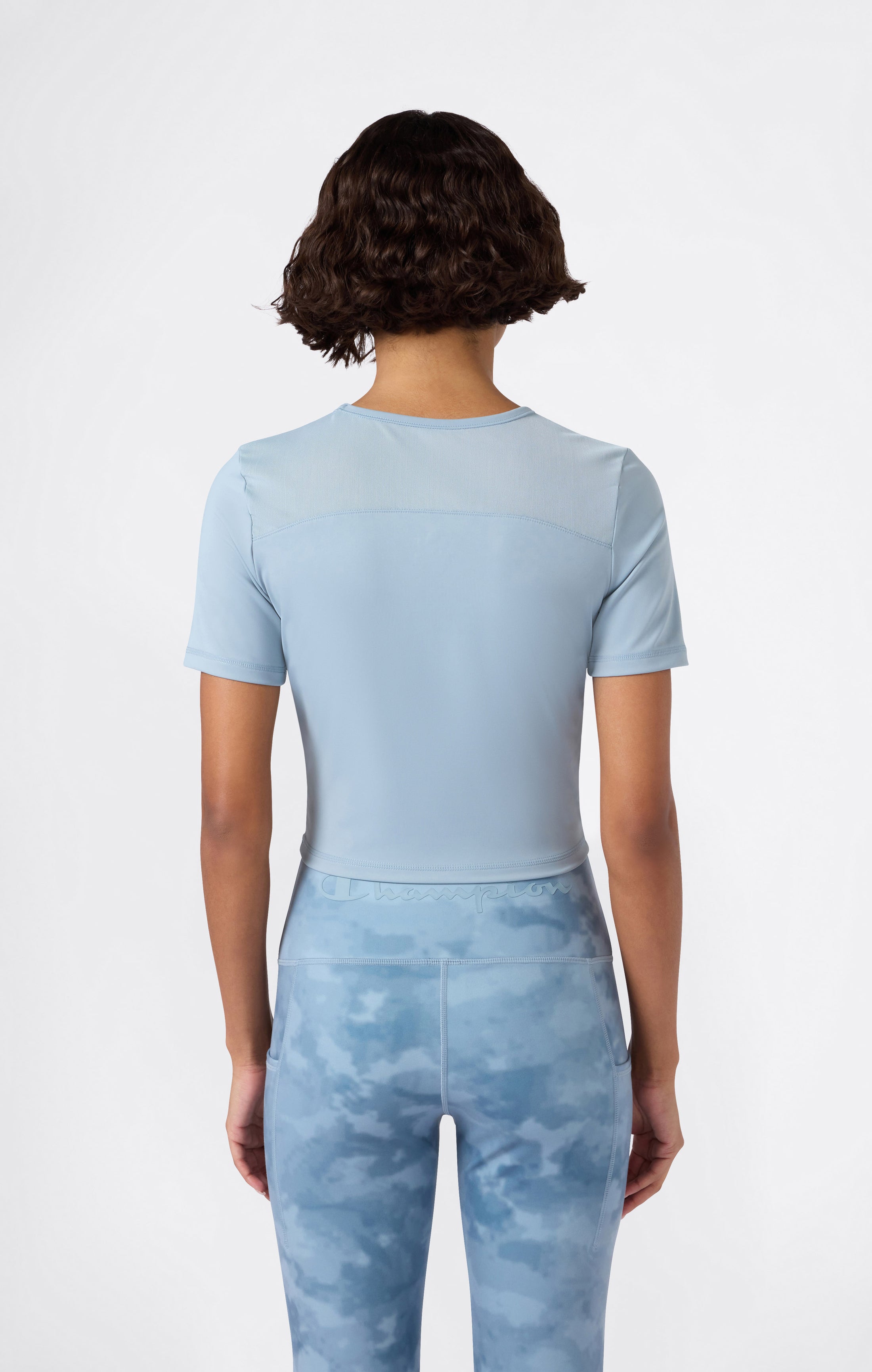 Damen Crop T-Shirt Quick Dry