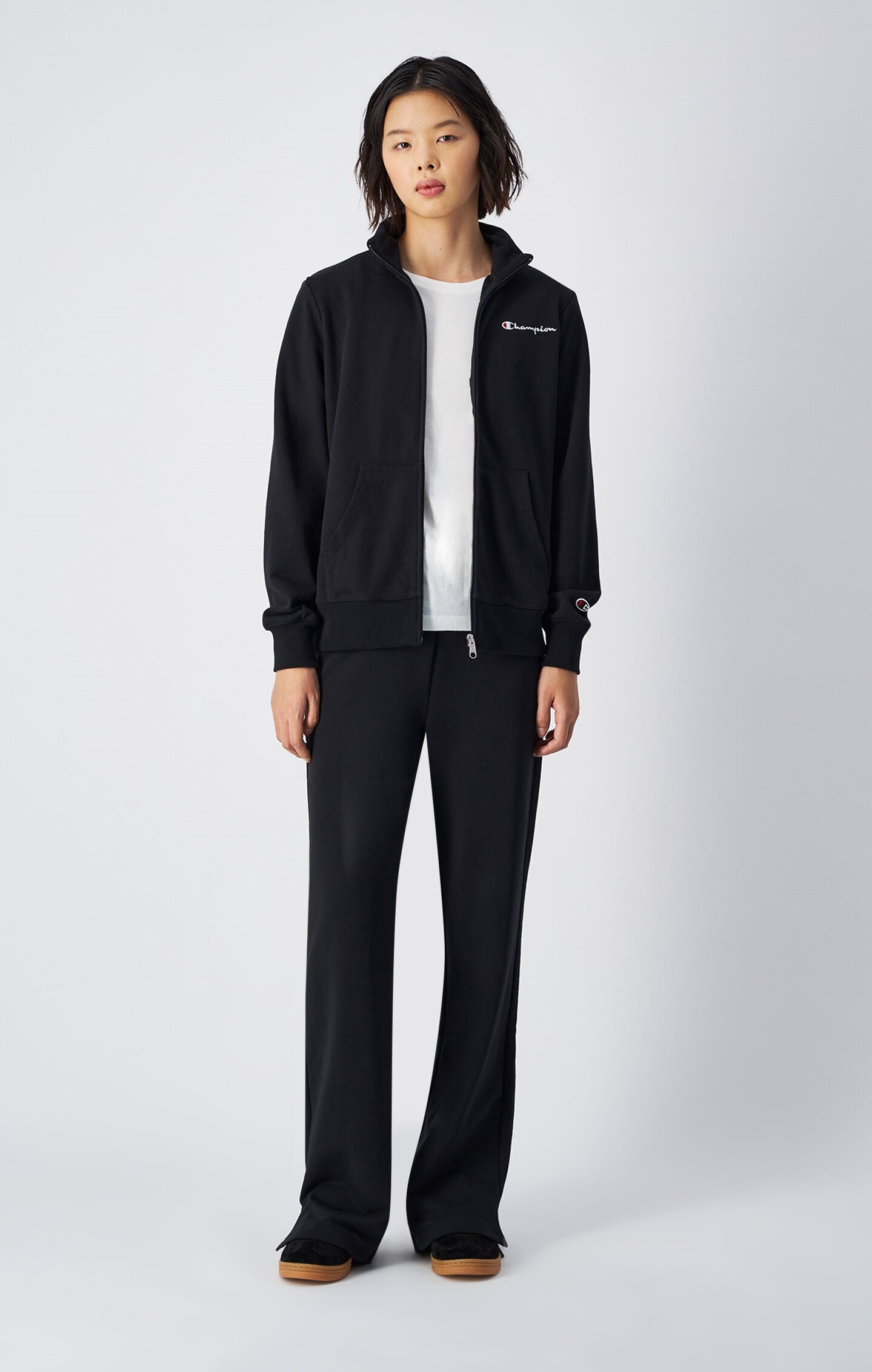 Sweat à Capuche Zippé Léger Coupe Slim pour Femme