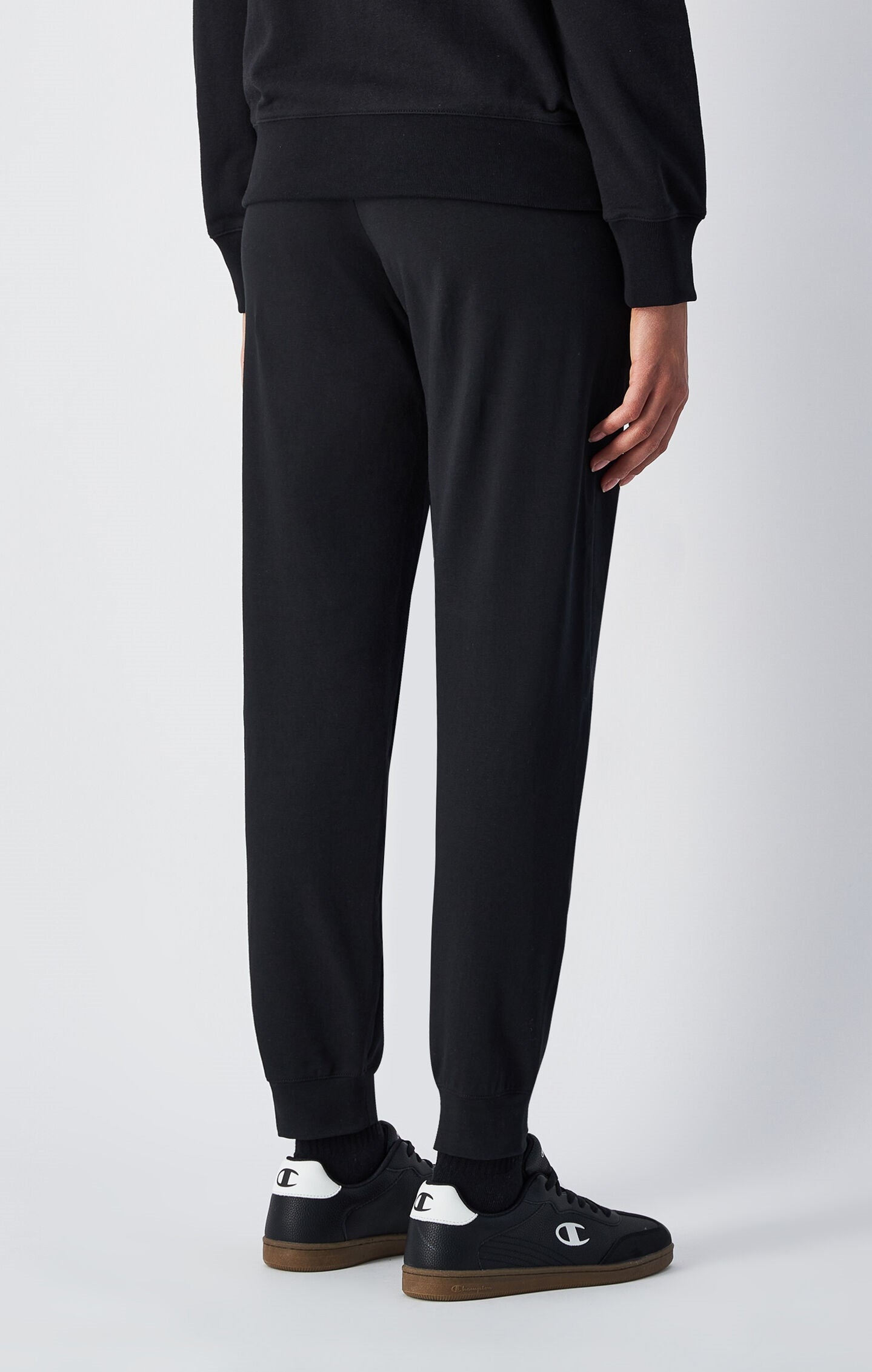 Pantaloni Donna Slim Fit con Polsino a costine Icons