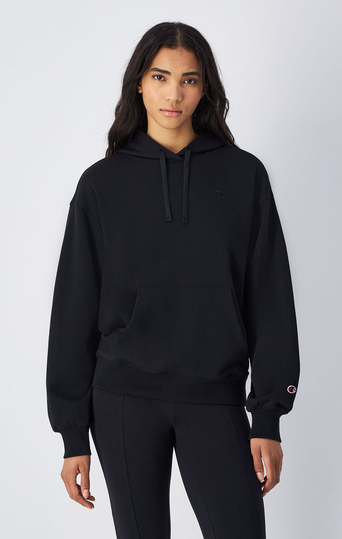 Klassischer Kapuzenpullover Icons Leicht Damen