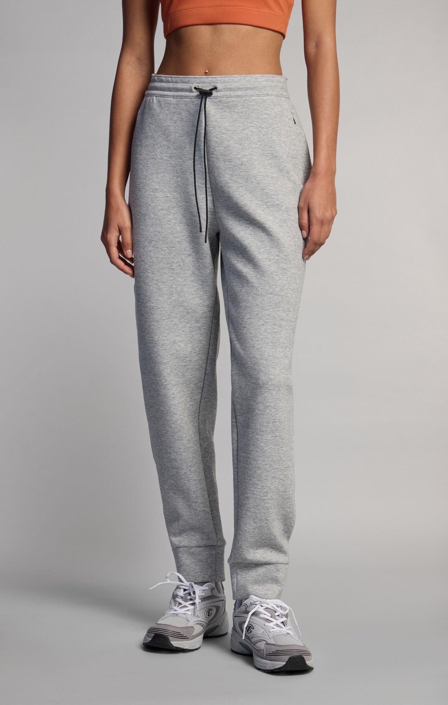 Joggers de Mujer Slim Fit en Interlock Elástico C-Tech