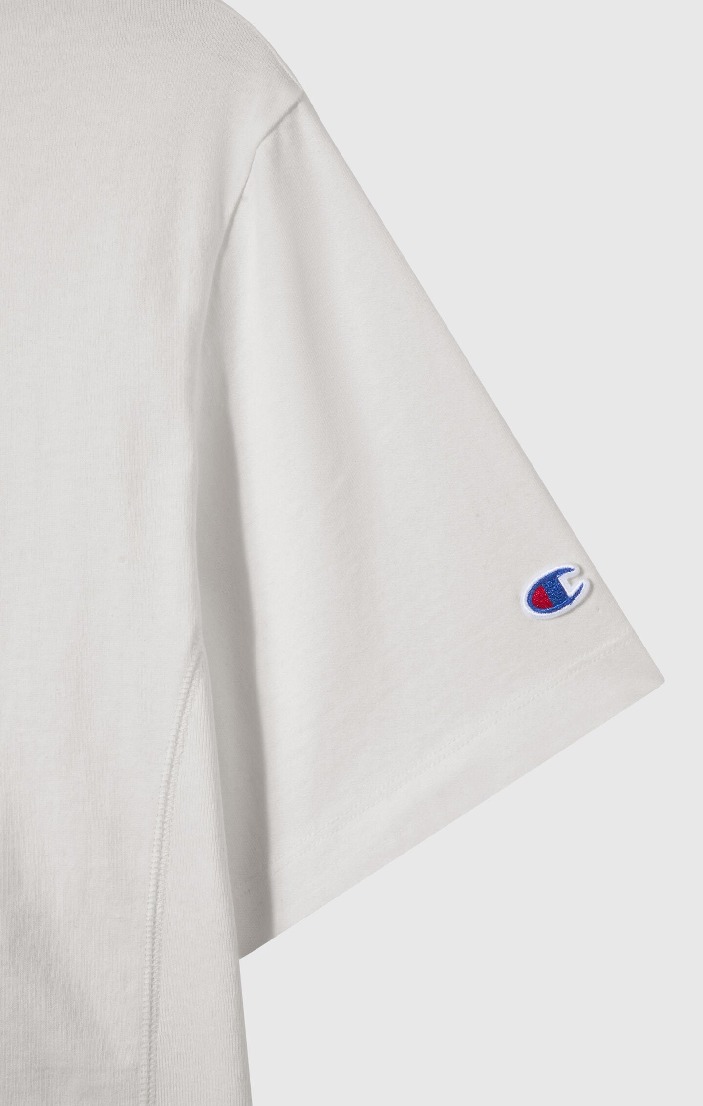 T-shirt Cropped Donna in Jersey di Cotone Pesante