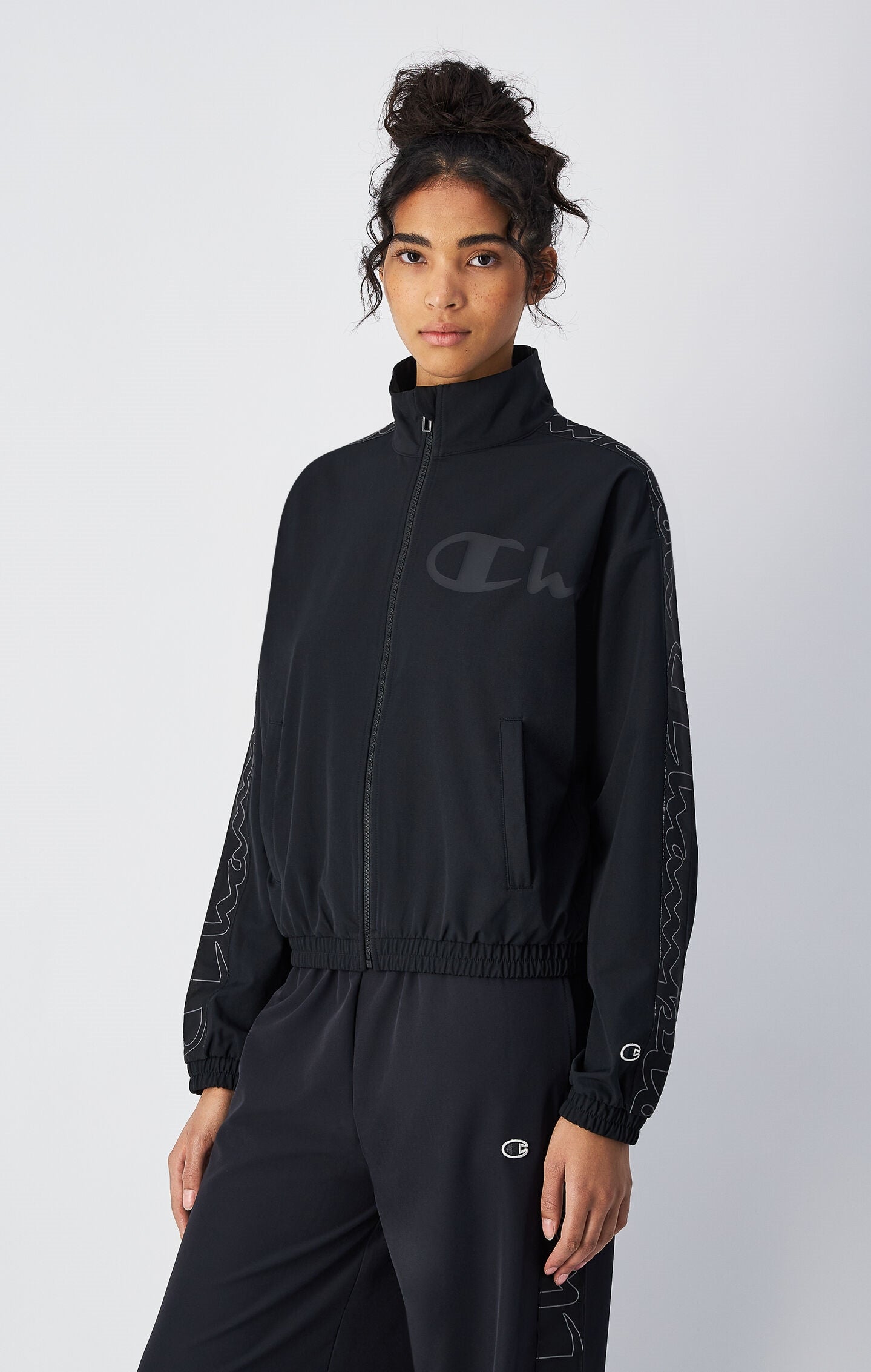 Sweatshirt zippé ample - Femmes