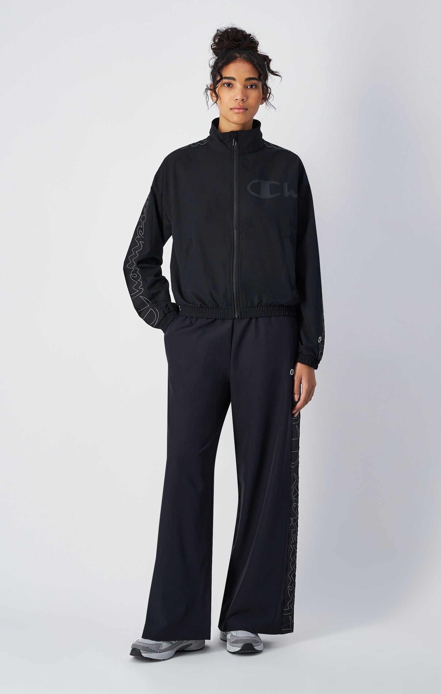 Sweatshirt zippé ample - Femmes