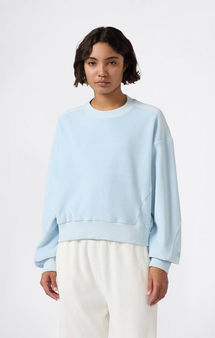 Sweat en velours femme