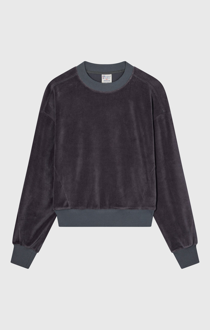 Sweat en velours femme