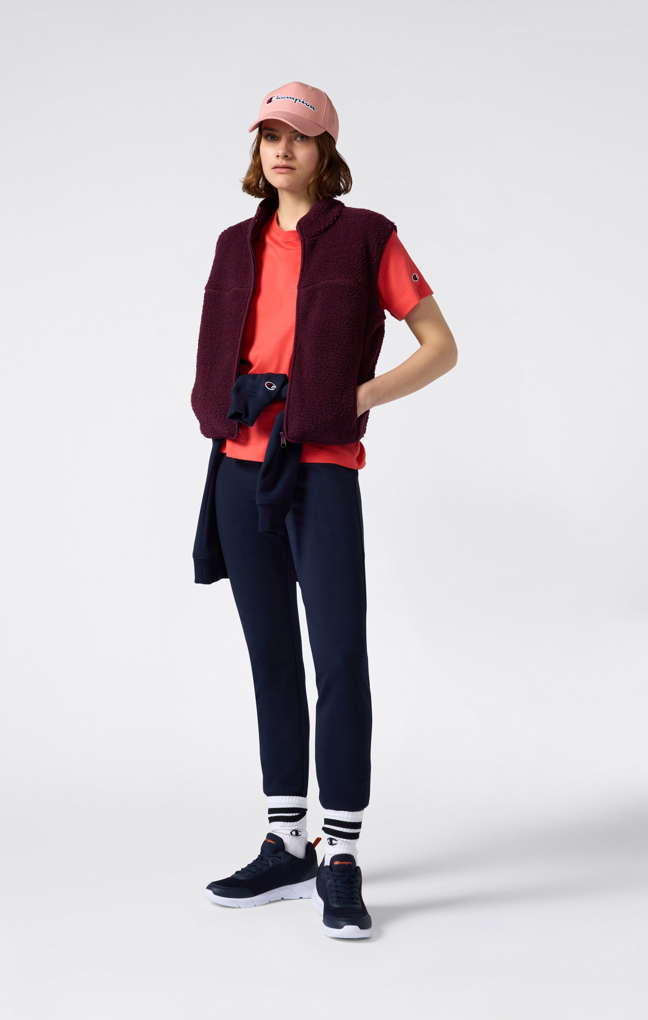 Women’s Rib Cuff Stretch Fleece Joggers Icons