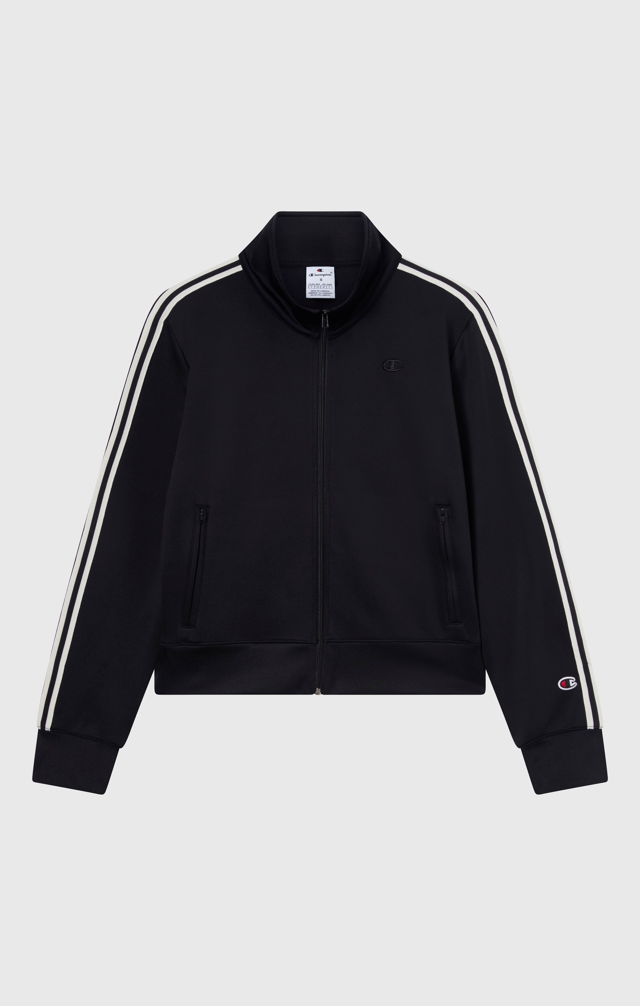 Damen Jacke Mit Reißverschluss Icons
