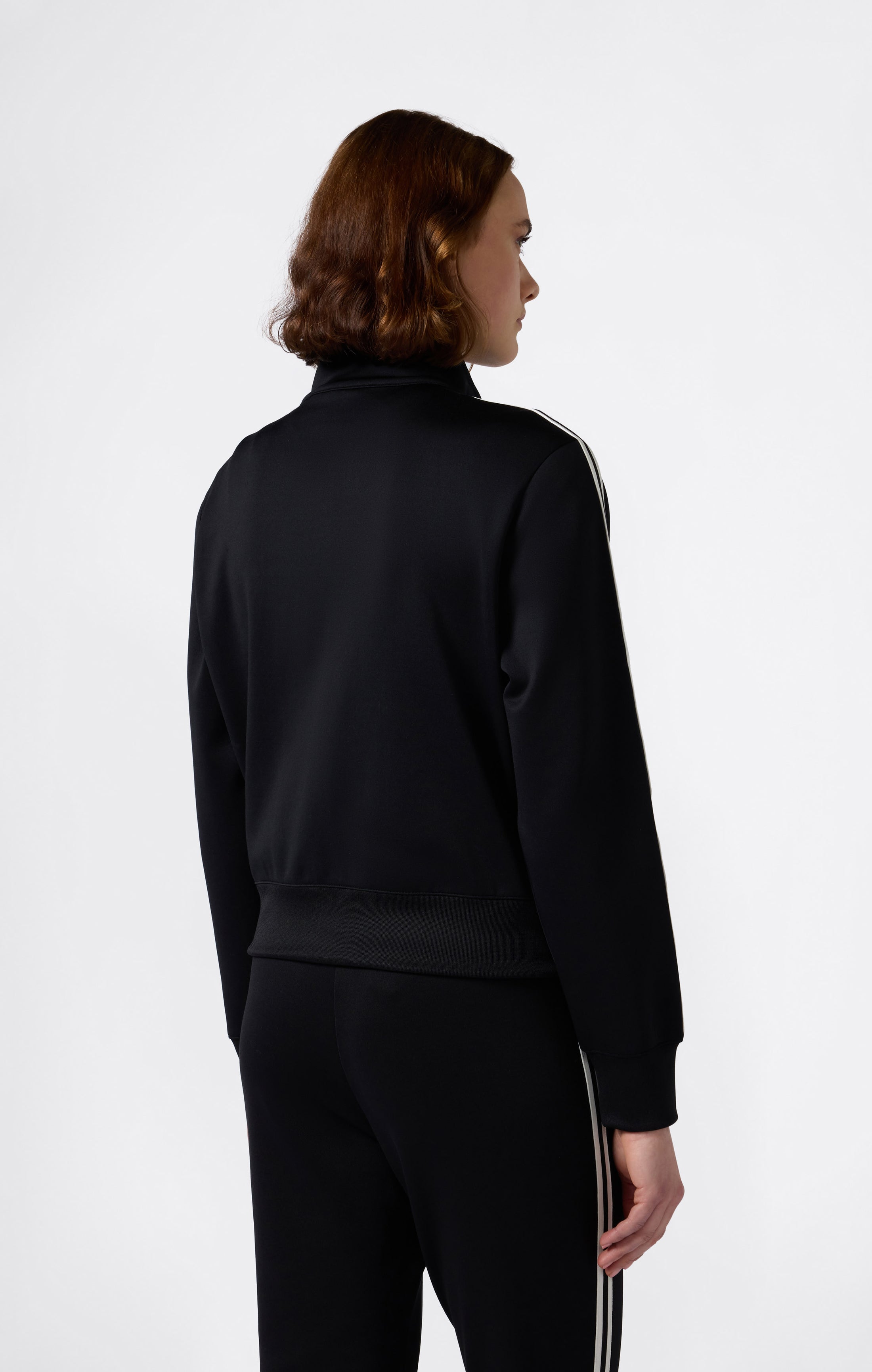 Damen Jacke Mit Reißverschluss Icons