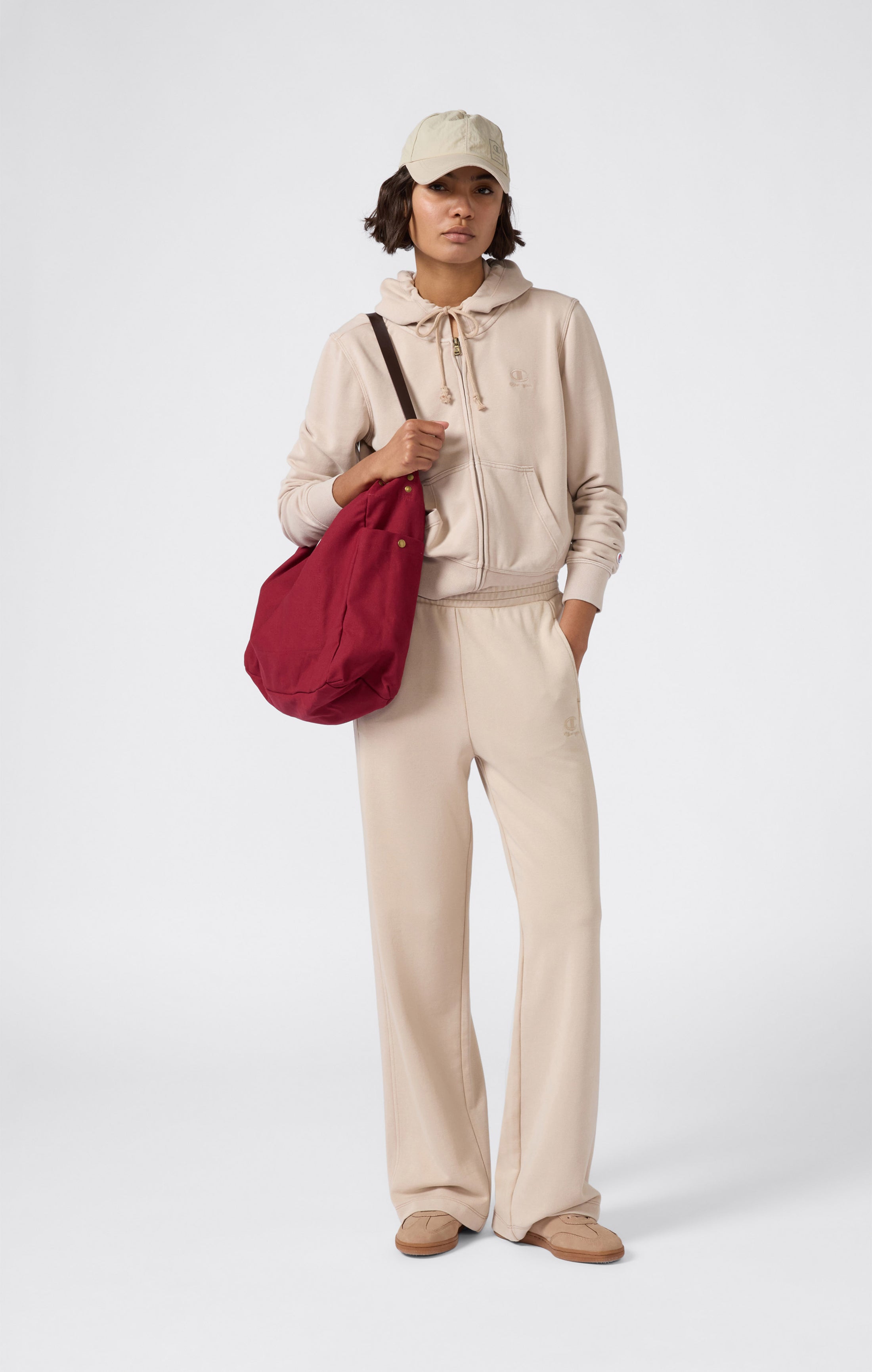 Pantalon Femme à Jambes Larges