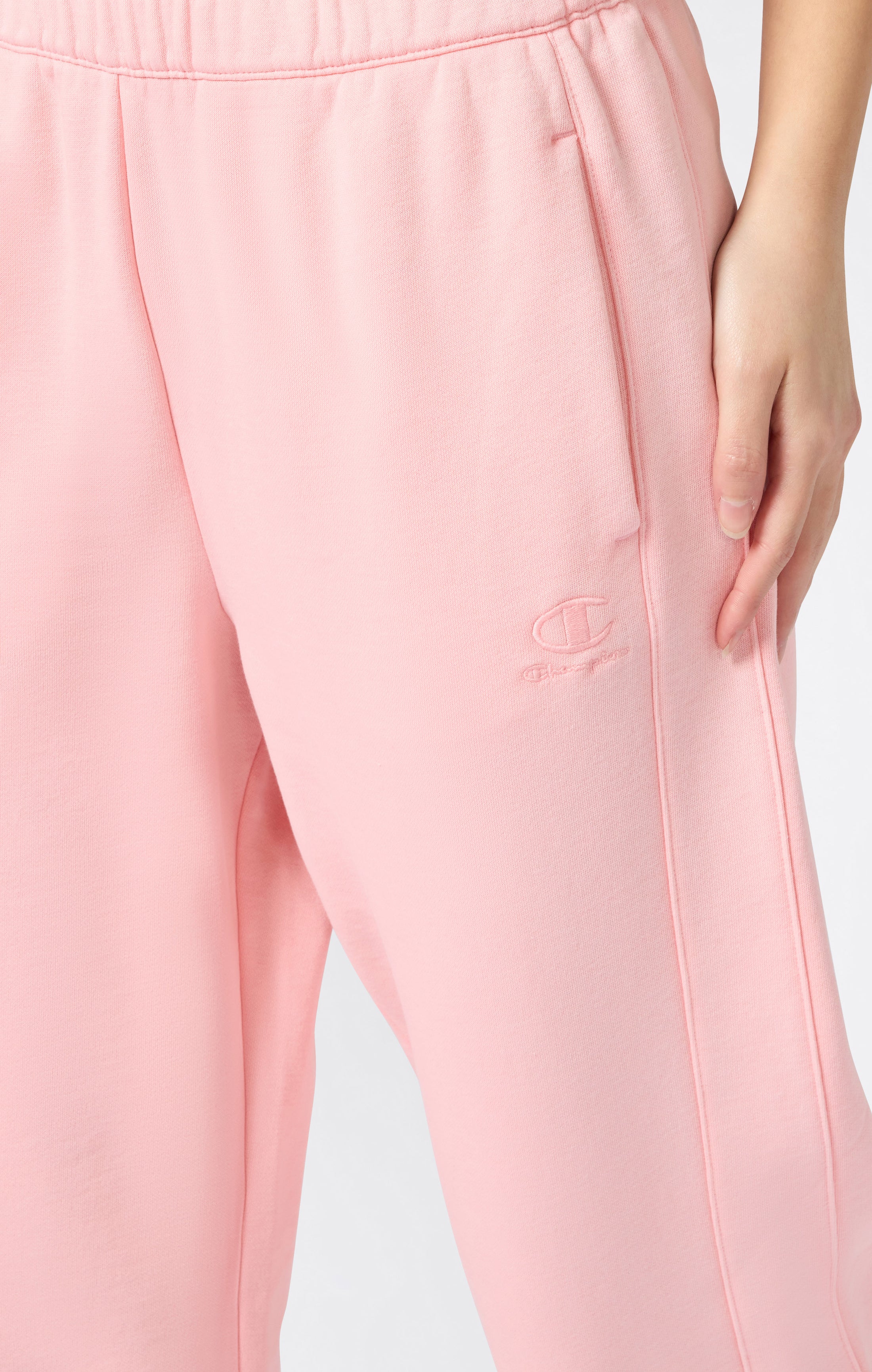 Women's Washed Wide Leg Fleece Pants Icons