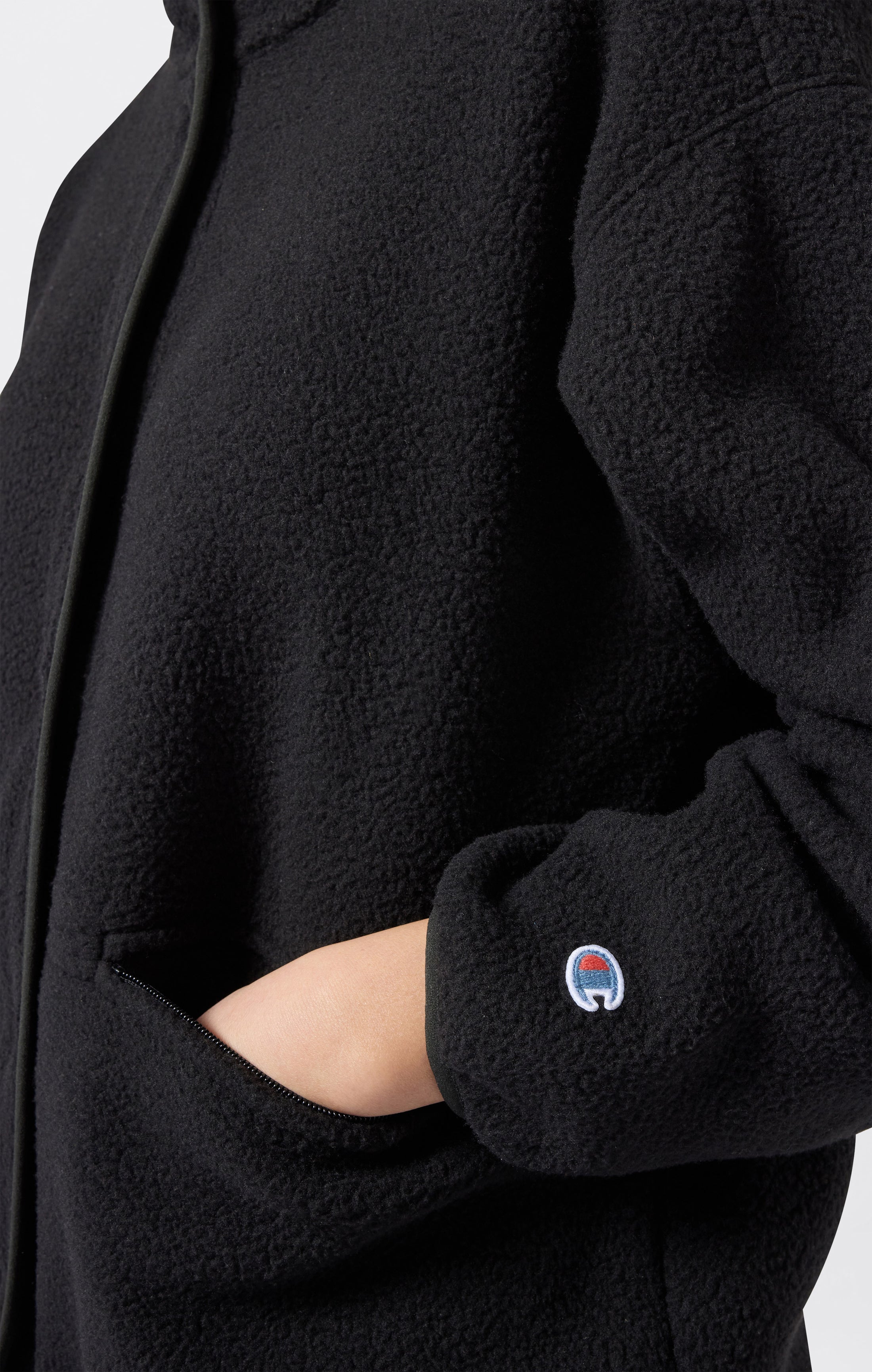 Veste Teddy Fleece Femme Avec Boutons Pression Time Capsule