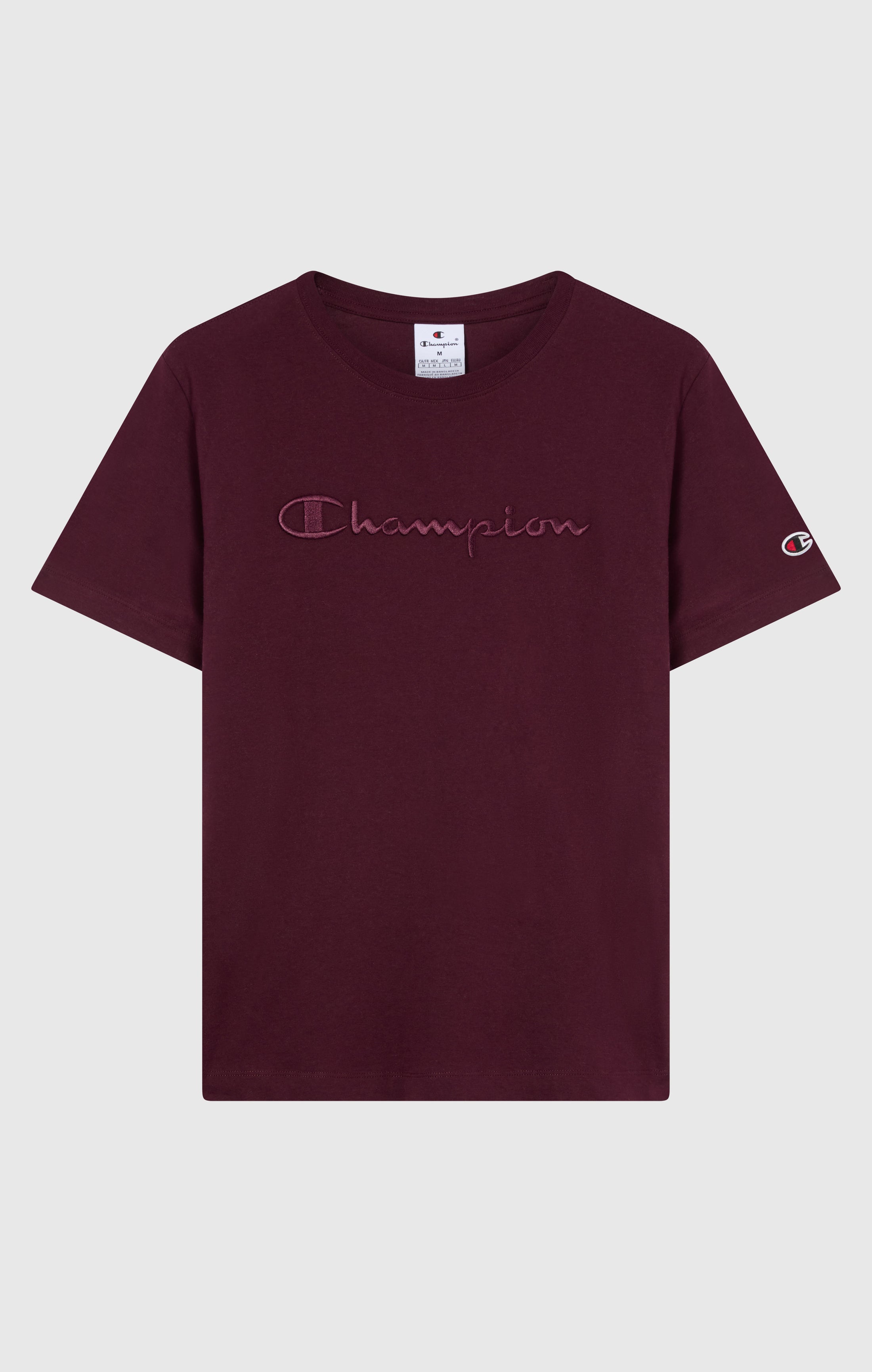 Damen T-Shirt Mit Script Logo Icons