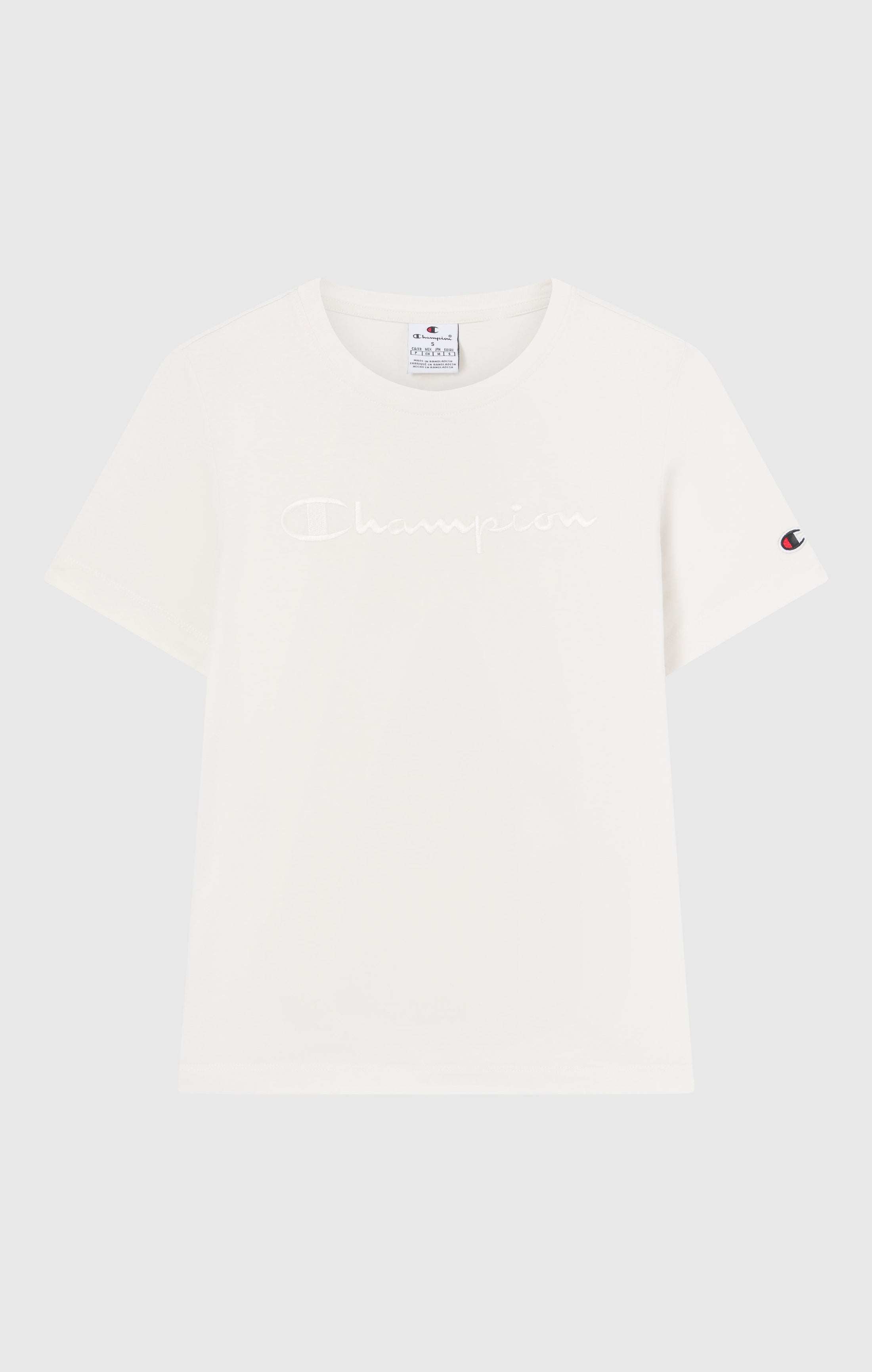 Damen T-Shirt Mit Script Logo Icons