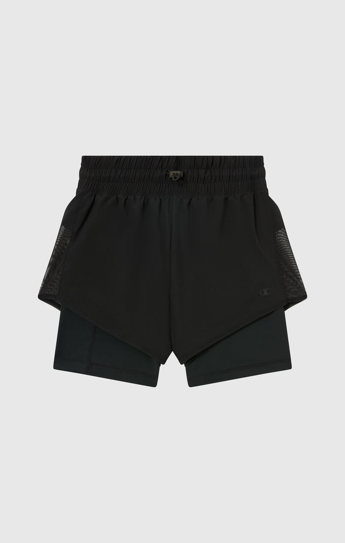 Pantalones Cortos Mujer 2 en 1 Quick Dry