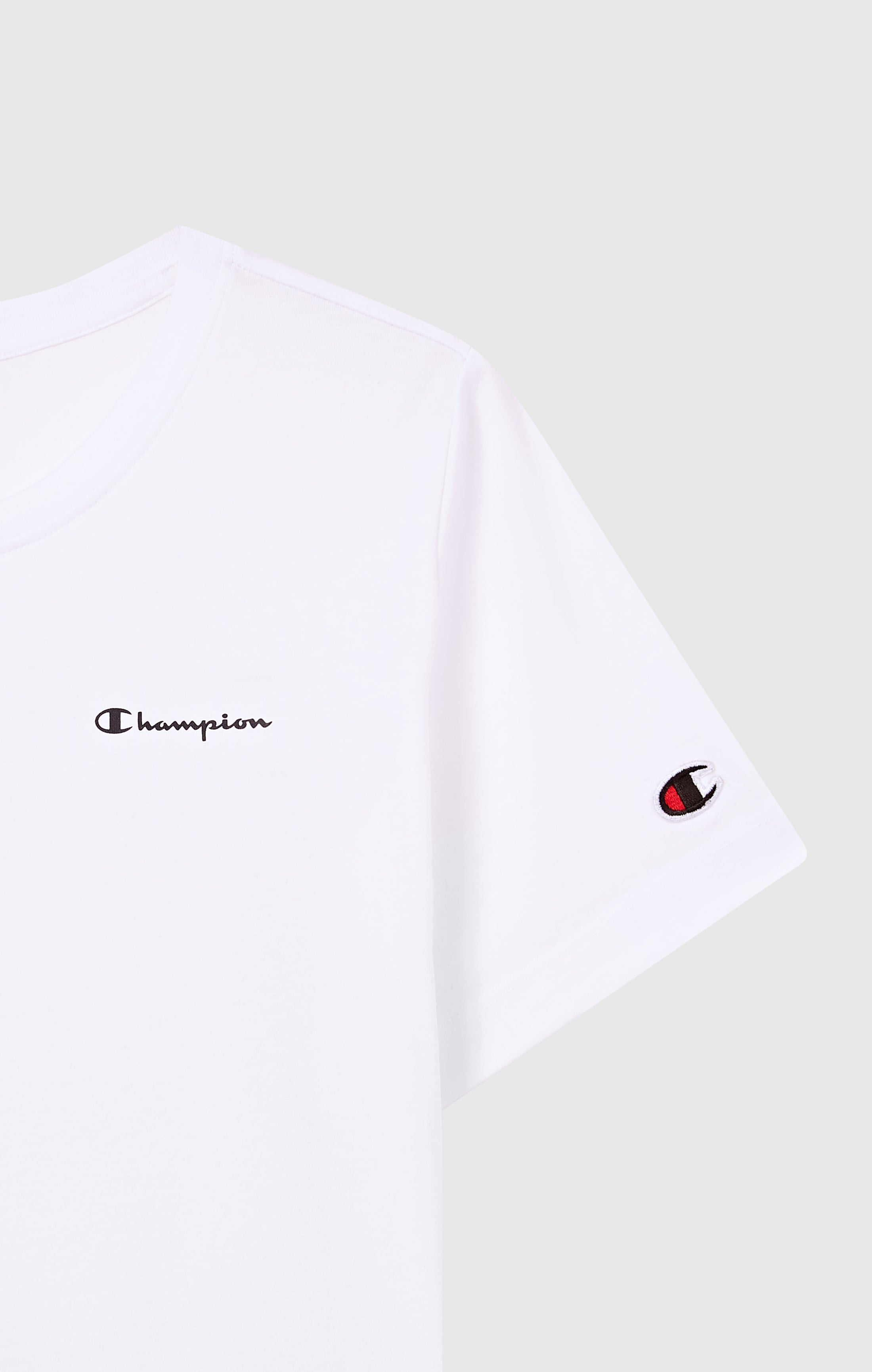 Damen T-Shirt Mit Kleinem Script Logo Icons