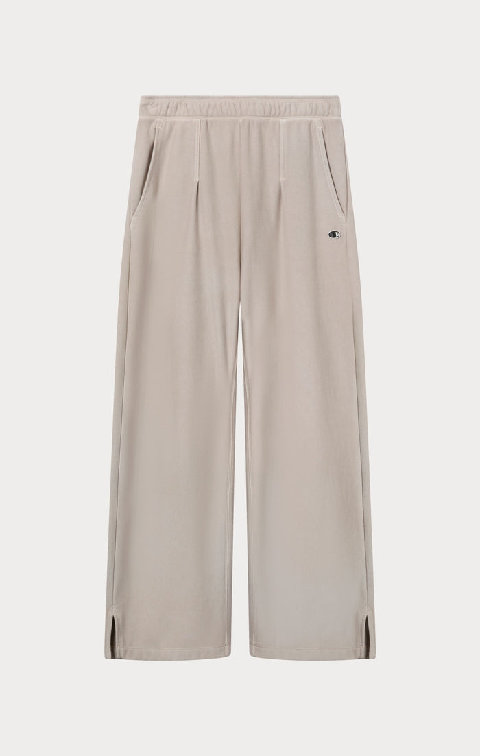 Pantalon Reverse Weave effet délavé avec ourlet droit - Femmes