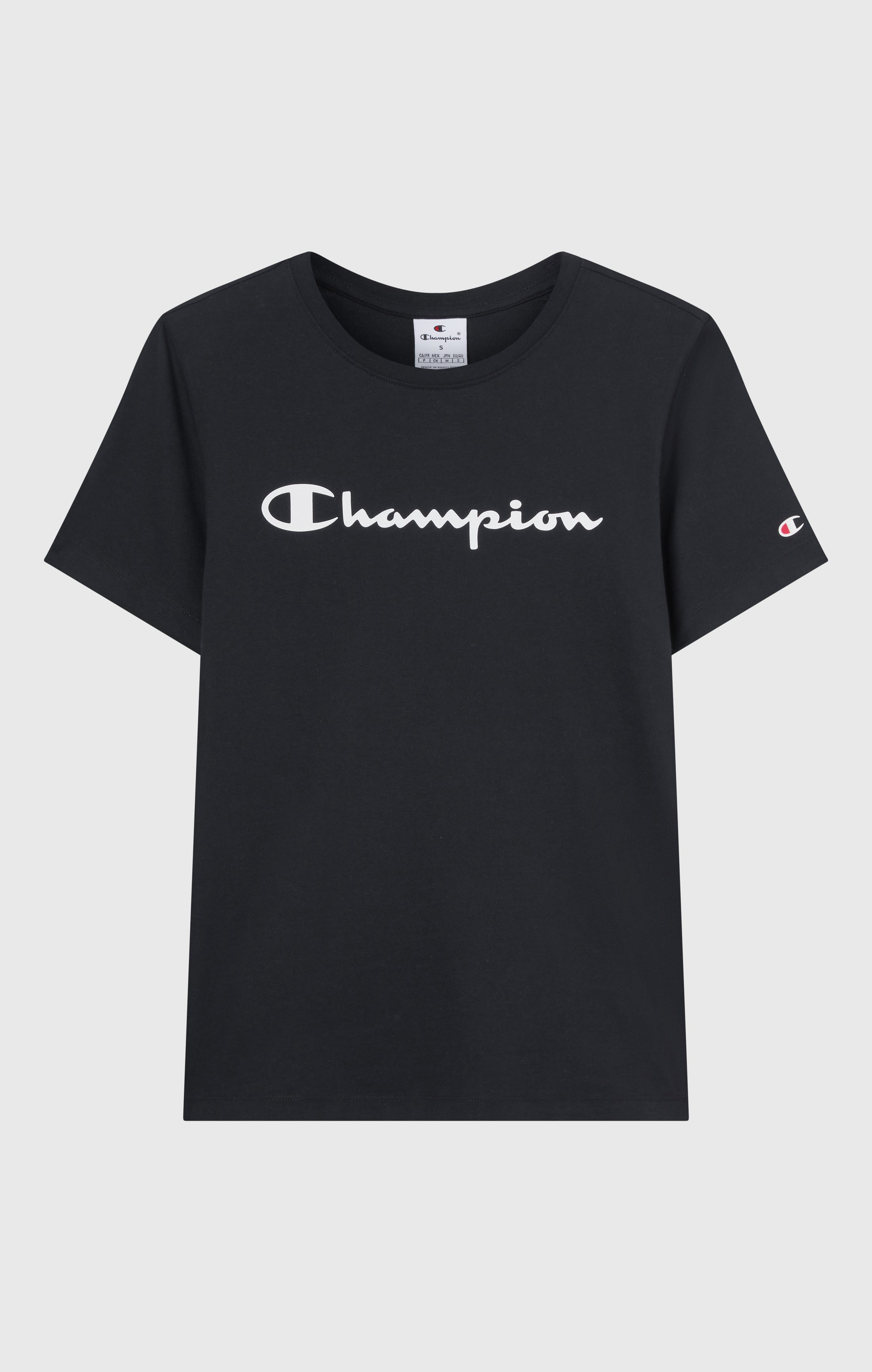 Damen T-Shirt Mit Script-Logo