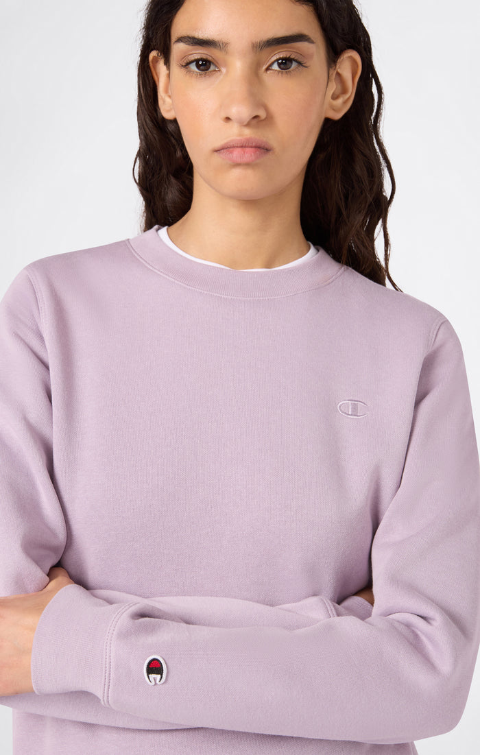 Women’s Fleece Crewneck Sweatshirt Icons