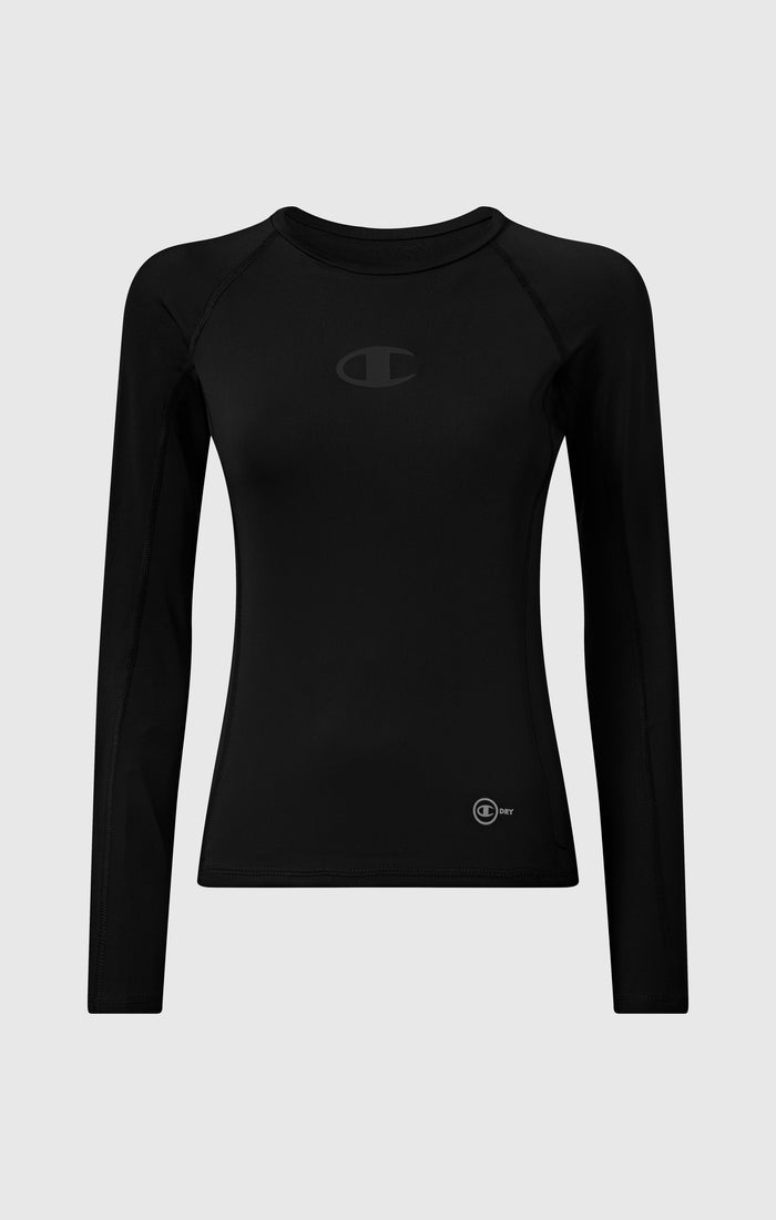 T-Shirt de Compression Manches Longues Femme Combat