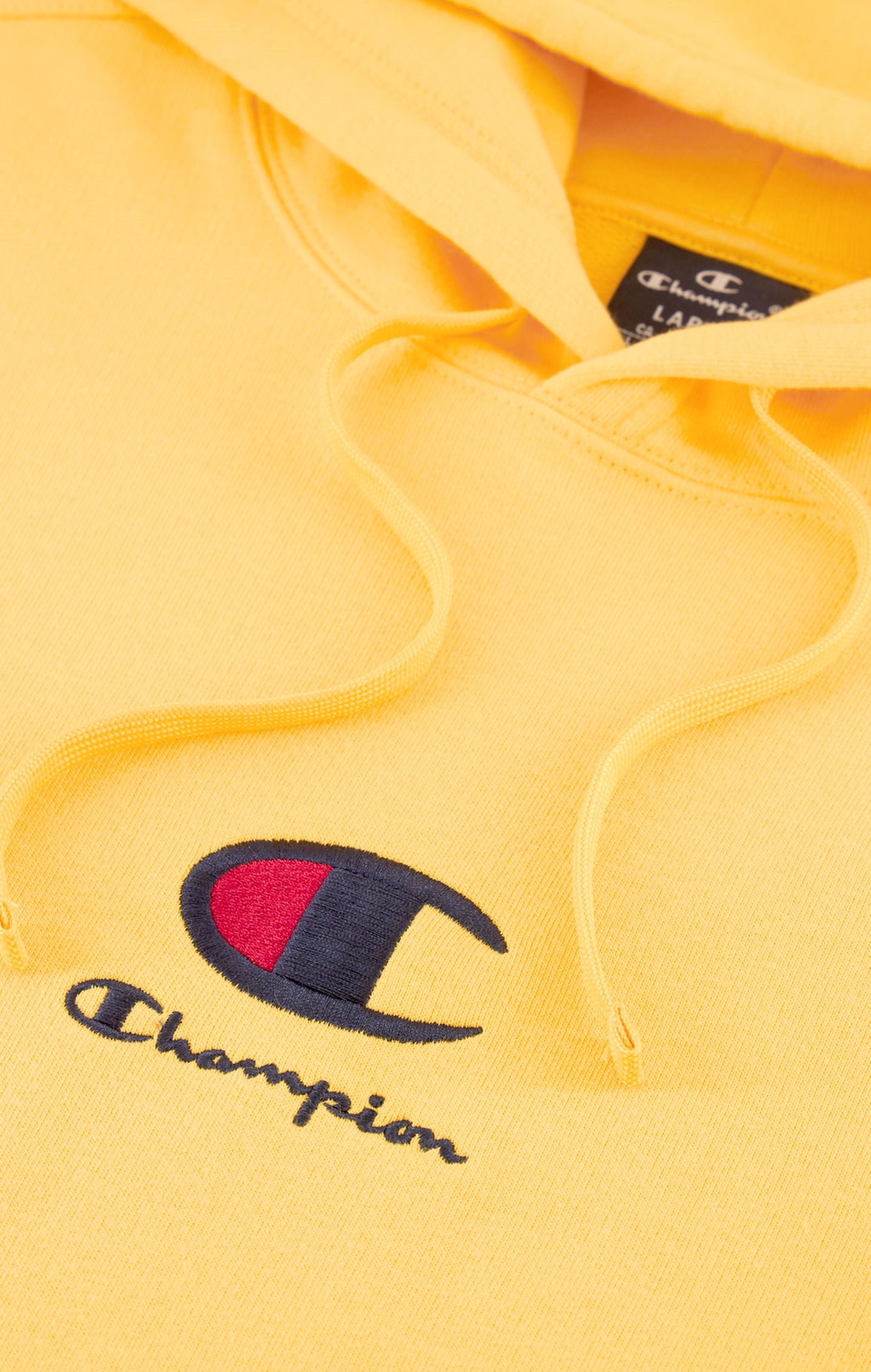 New Champion Logo Hoodie