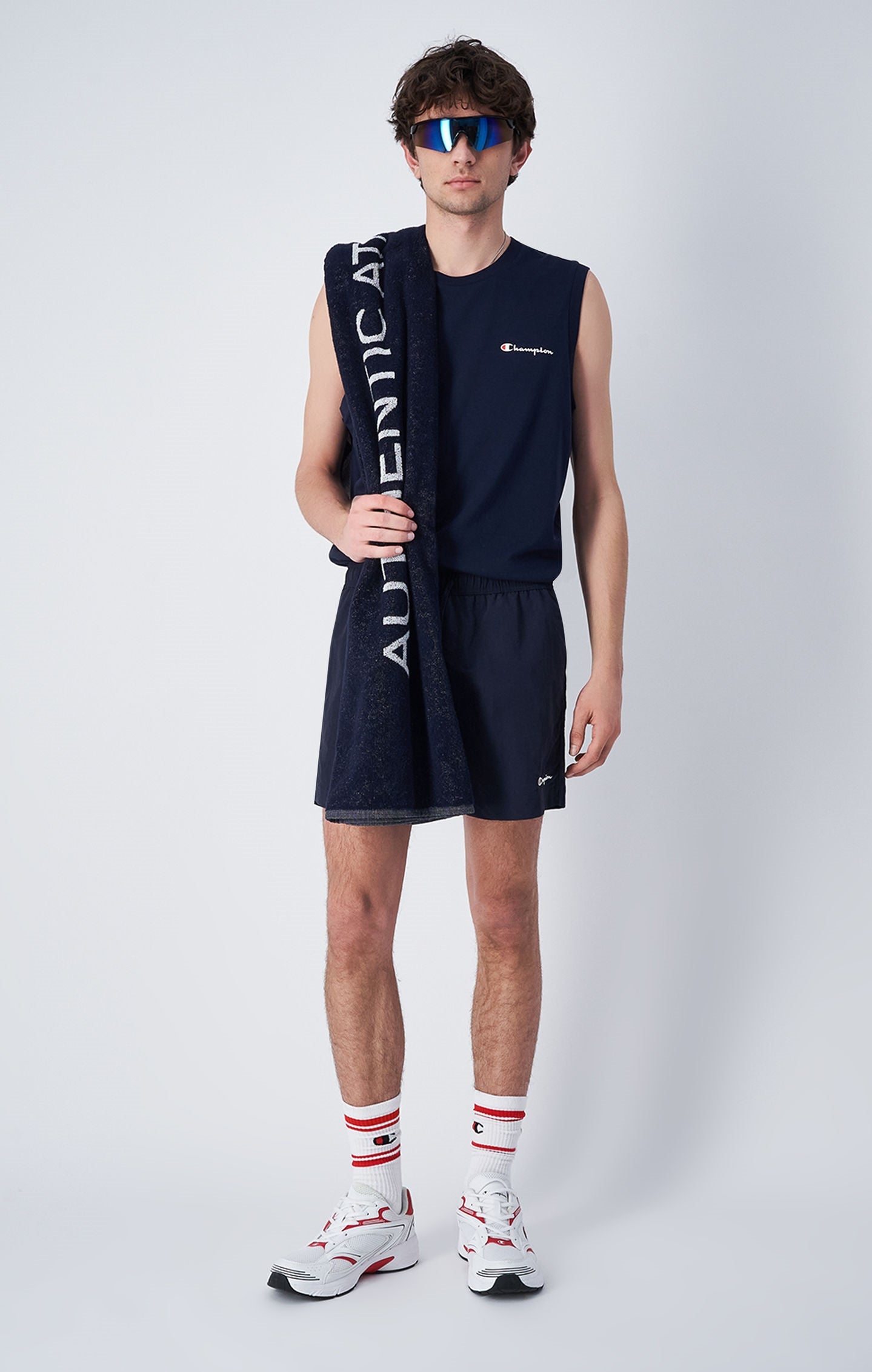 Small Logo Beach Shorts