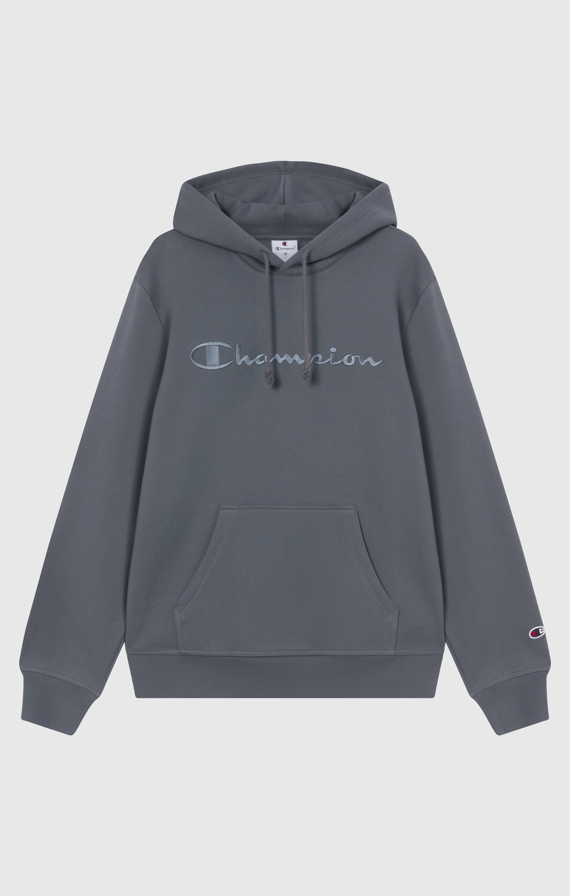 Sweat Homme à Capuche avec Doublure Polaire et Grand Logo Brodé Icons