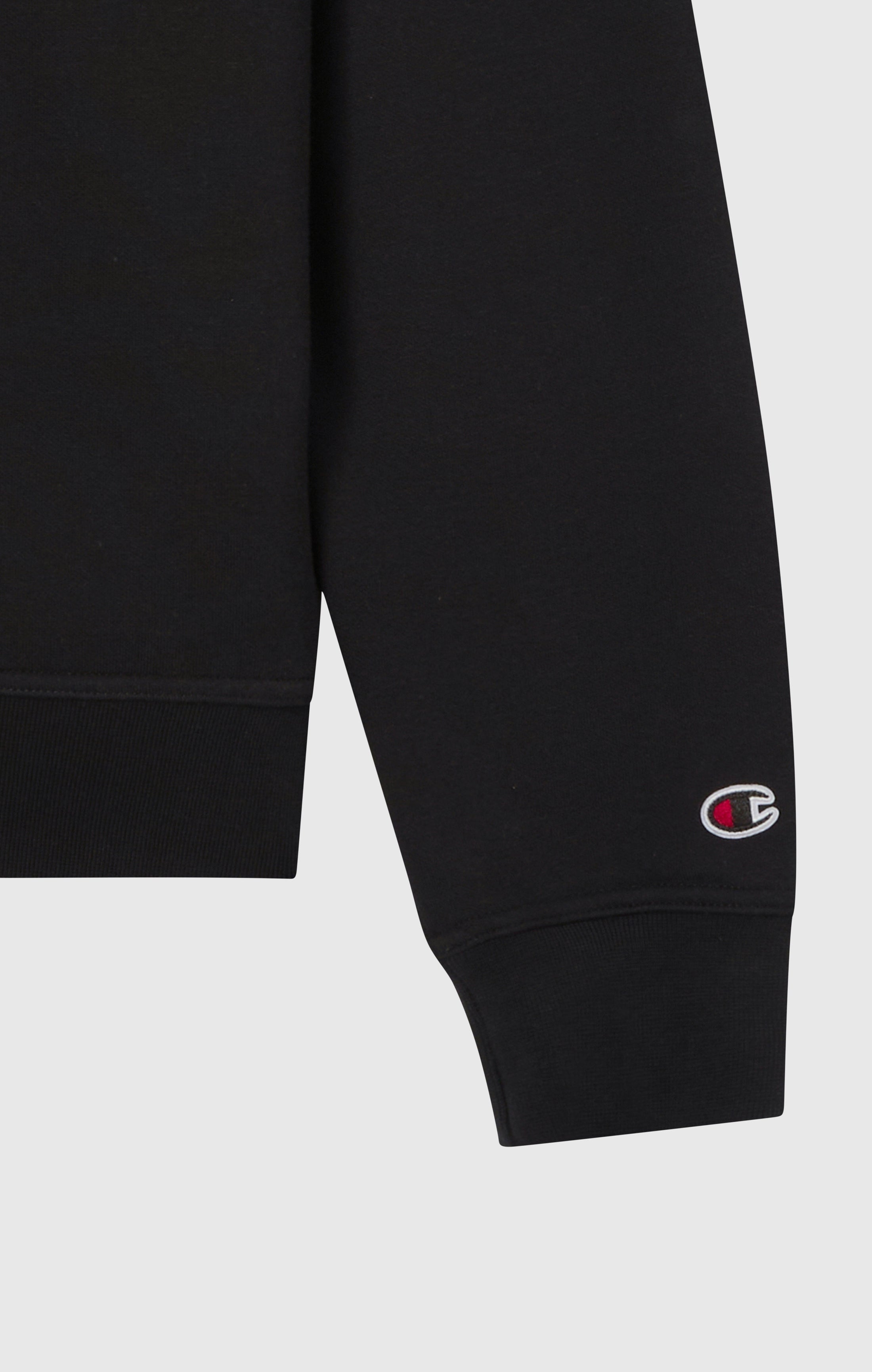 Herren Fleece-Sweatshirt mit Großem Gesticktem Logo Icons