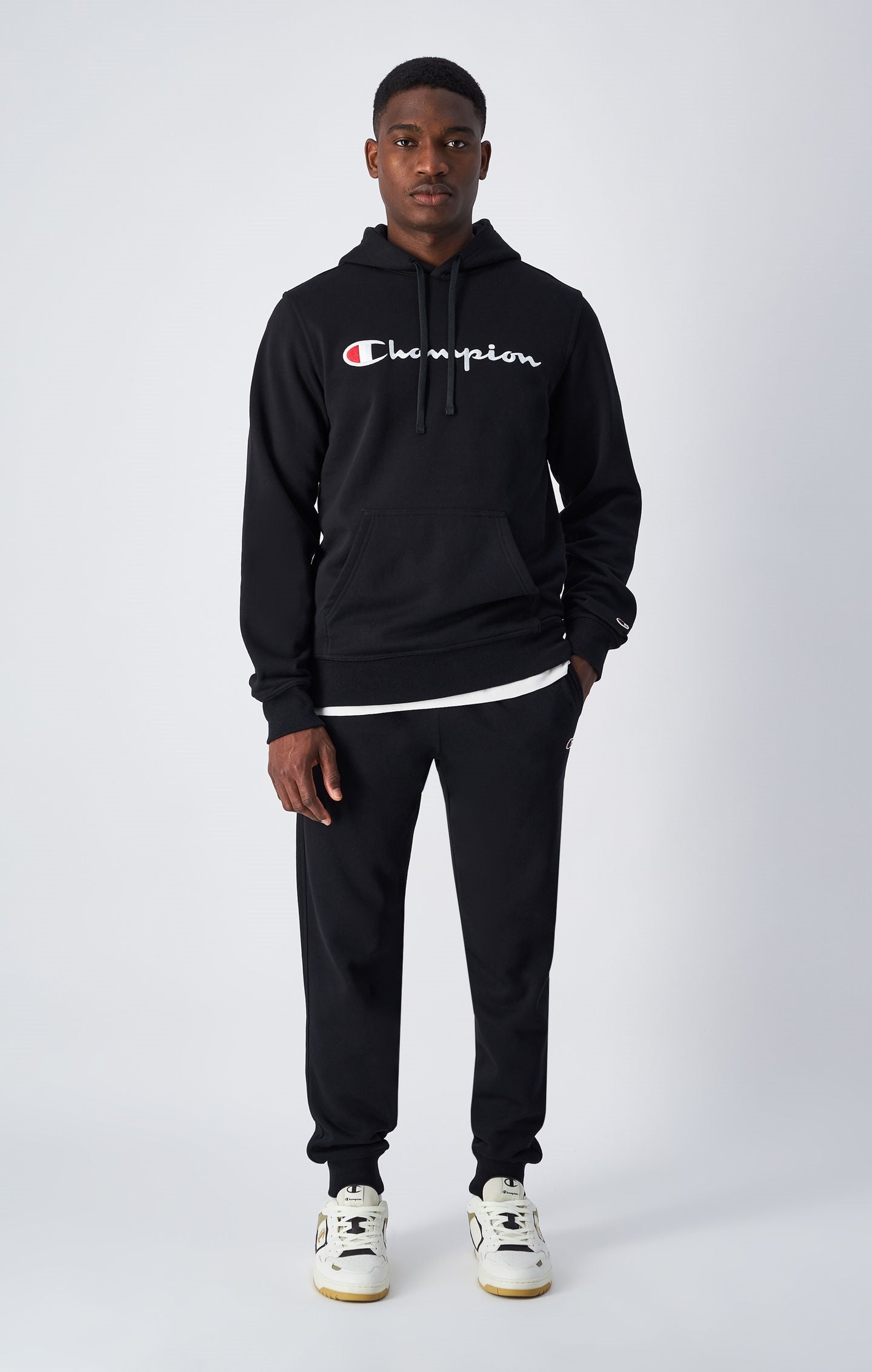 Herren Slim Fit Jogginghose aus Schwerem Sweatstoff