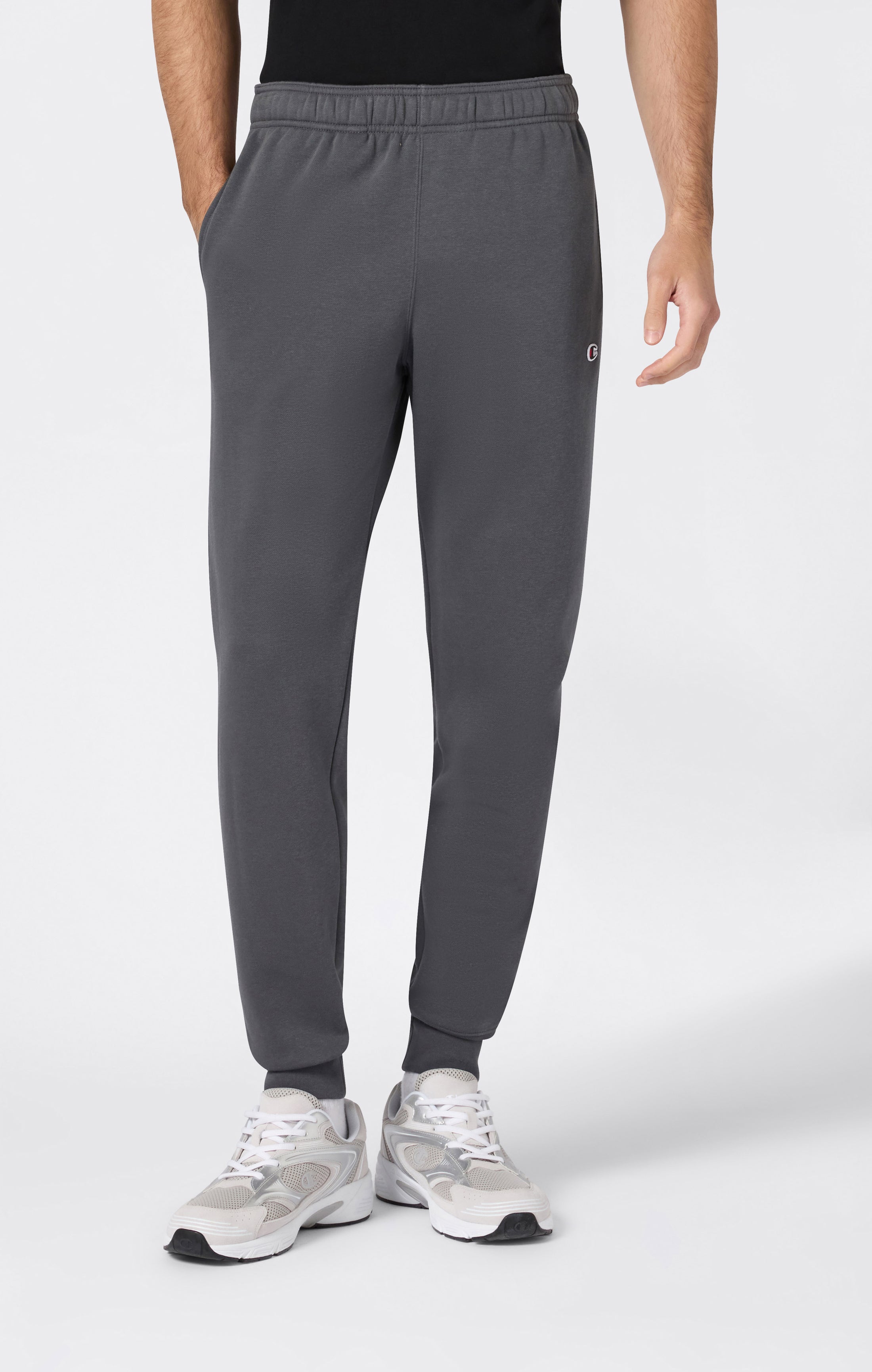 Men’s Rib Cuff Slim Fit Fleece Joggers Icons