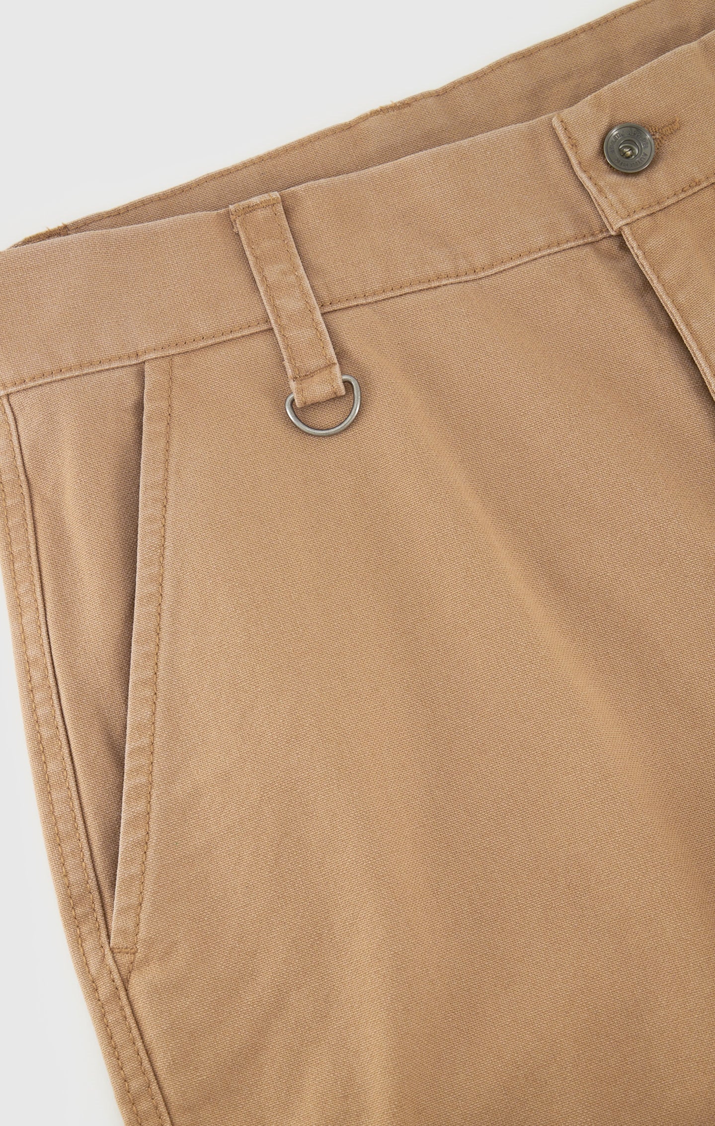 Washed Straight Leg Trousers