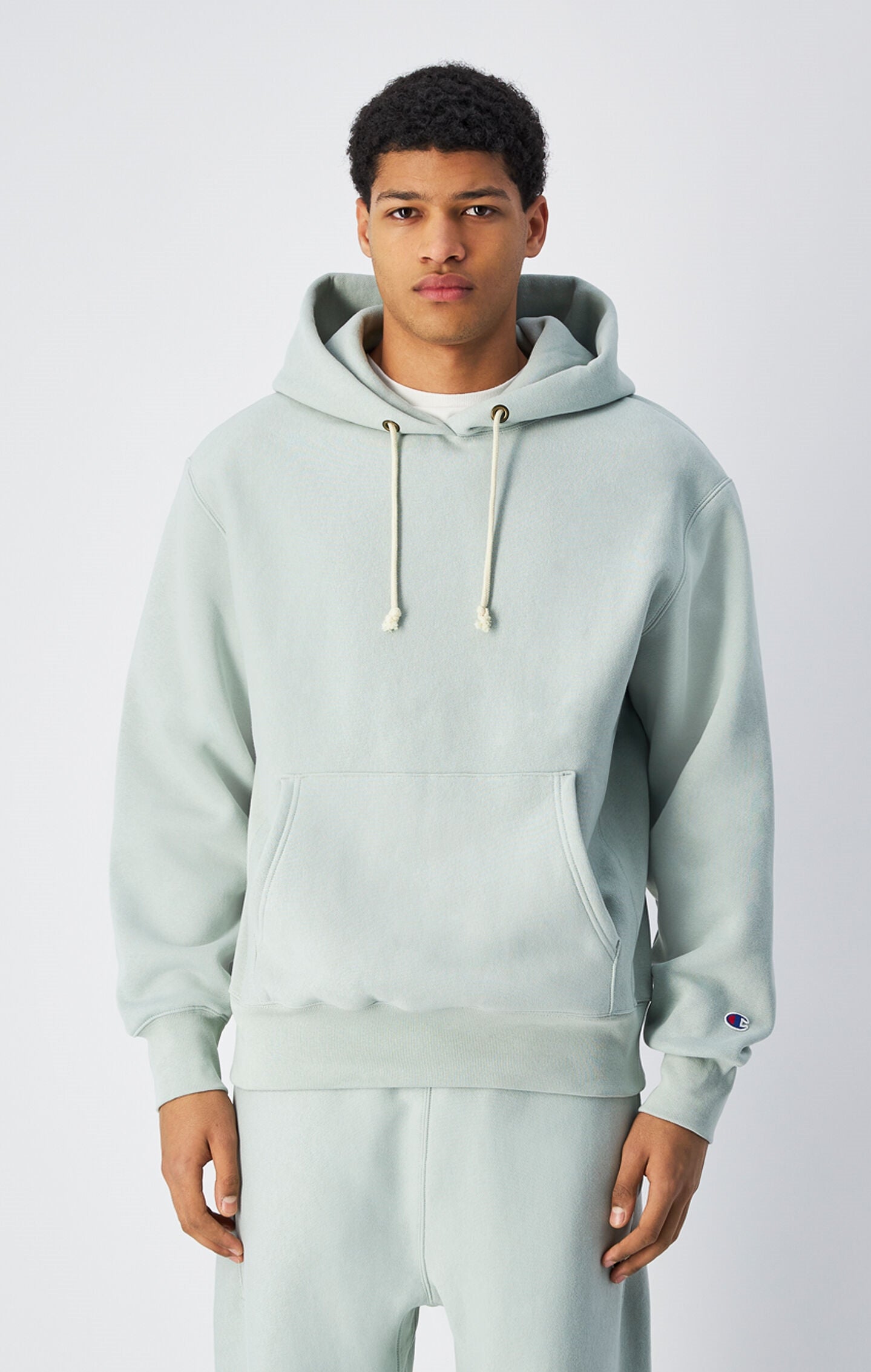 Reverse Weave Relaxed Hoodie