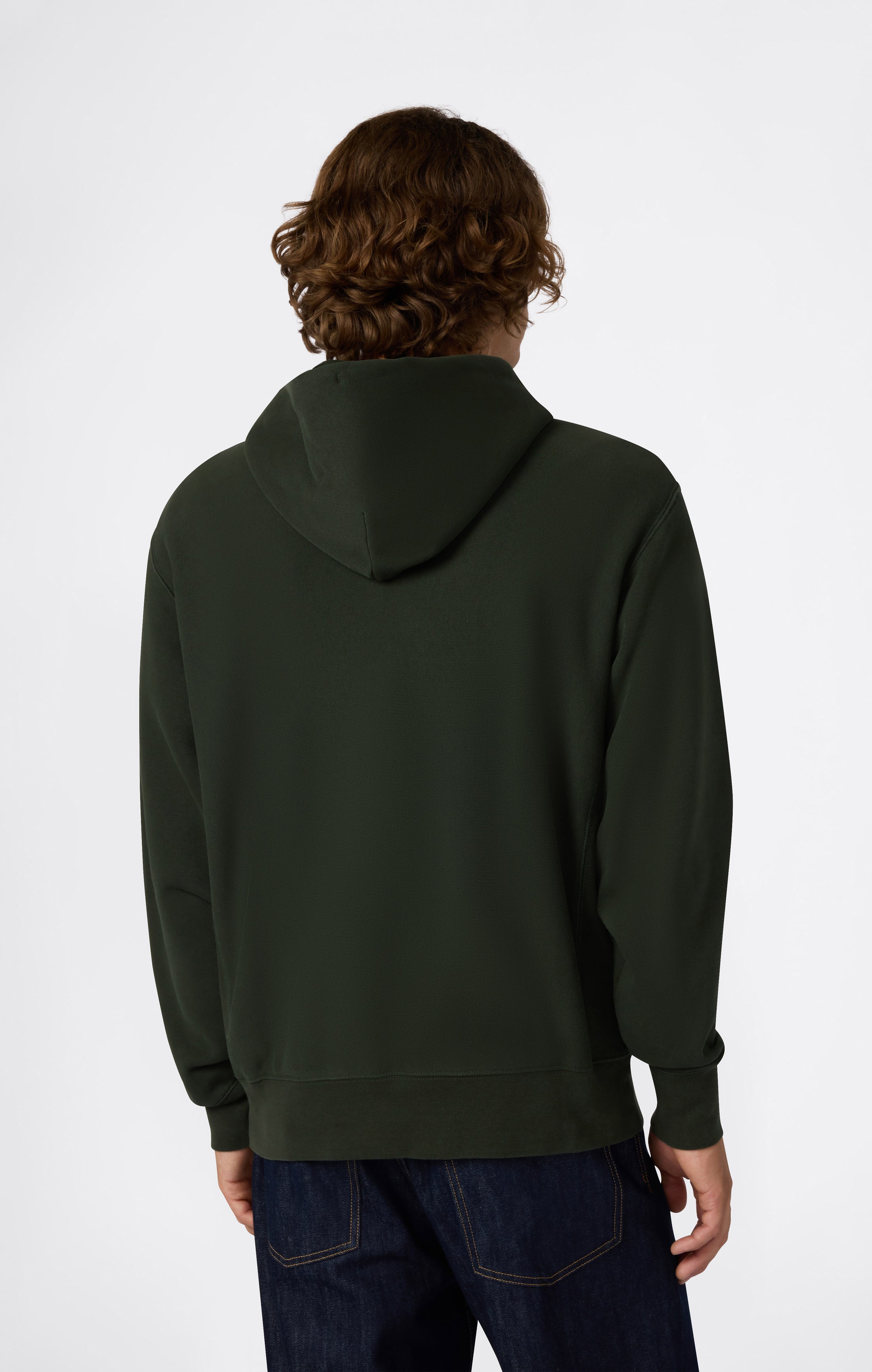 Reverse Weave Relaxed Hoodie