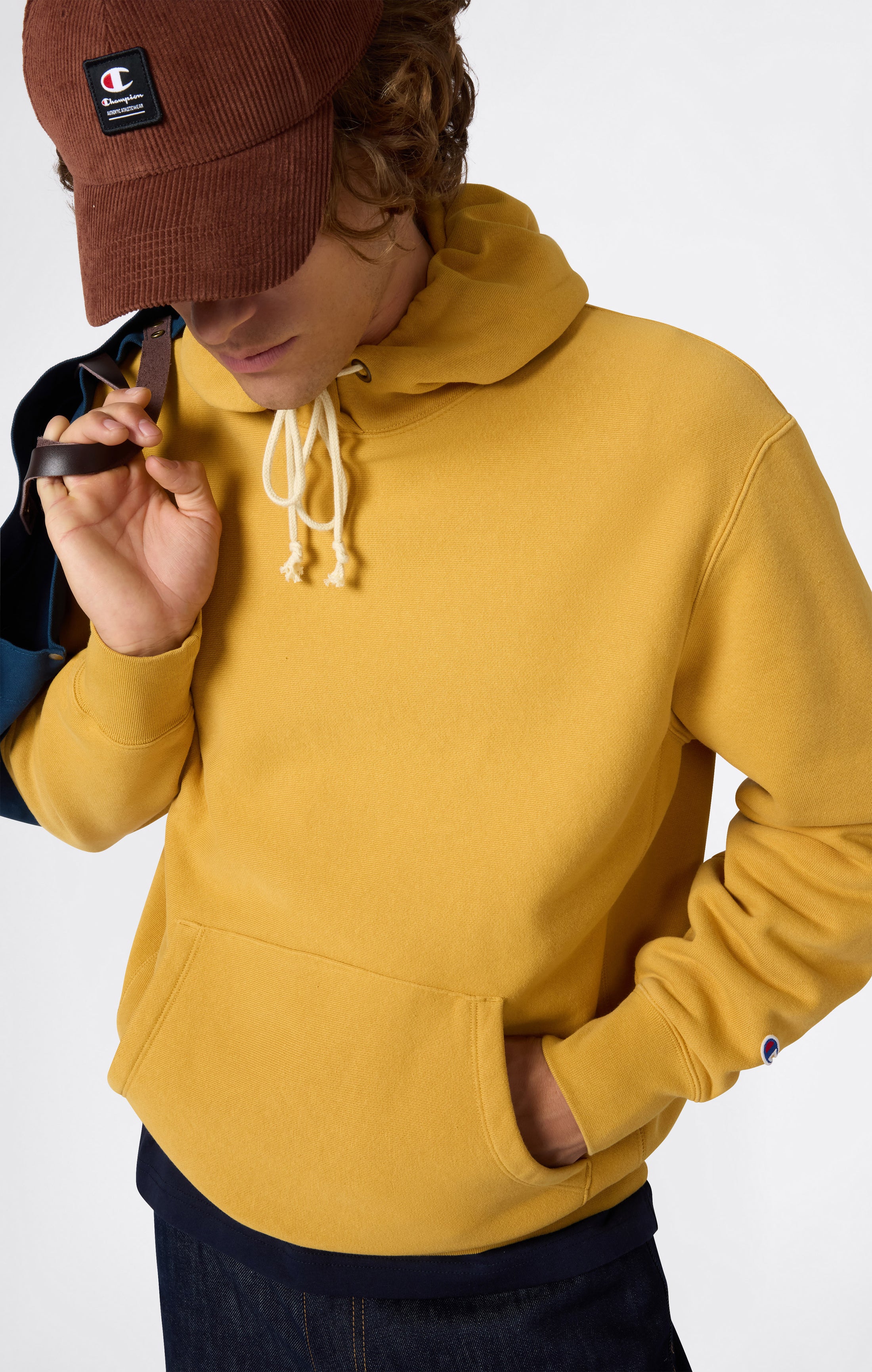 Reverse Weave Relaxed Hoodie