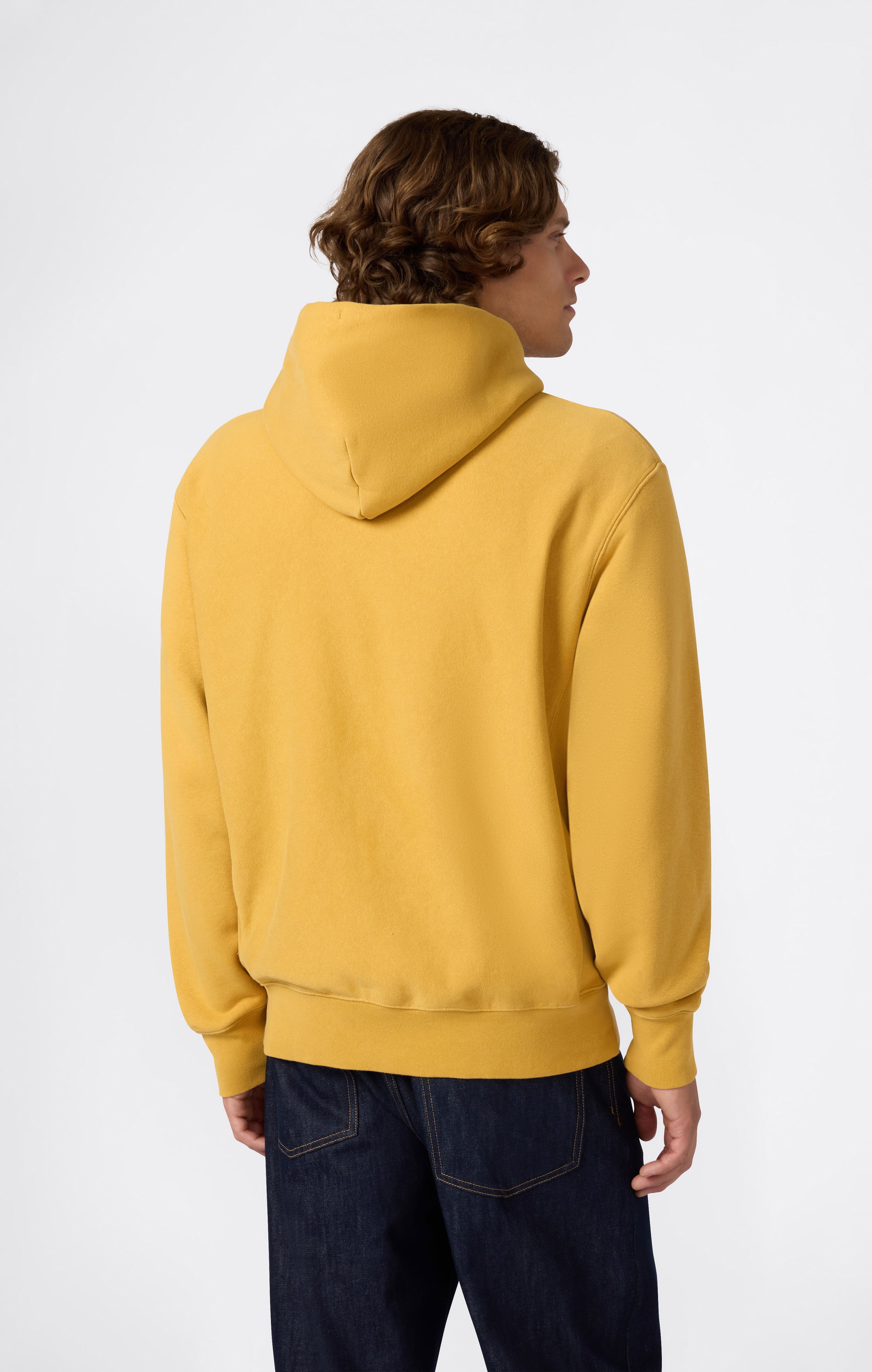 Reverse Weave Relaxed Hoodie