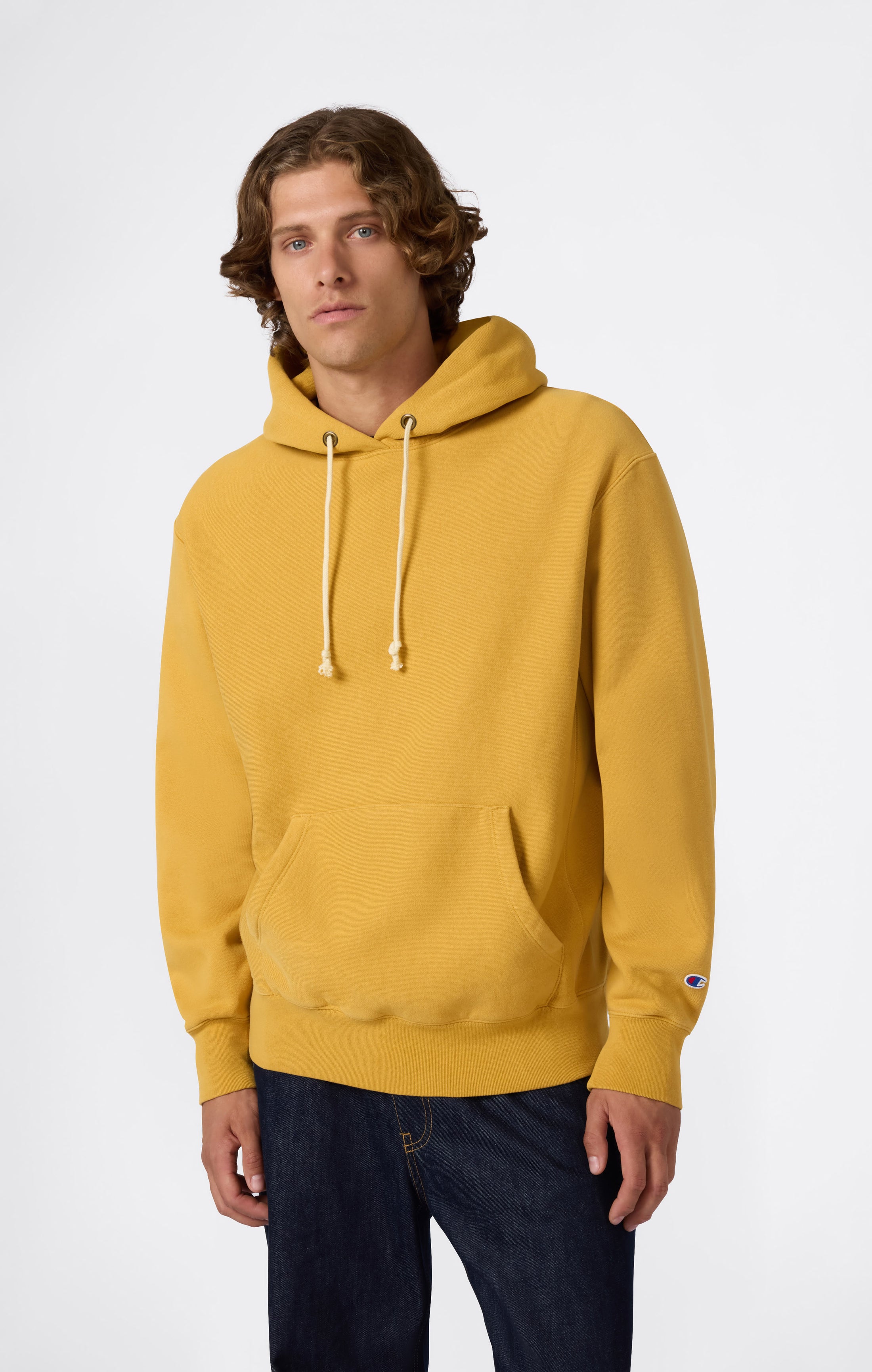 Reverse Weave Relaxed Hoodie