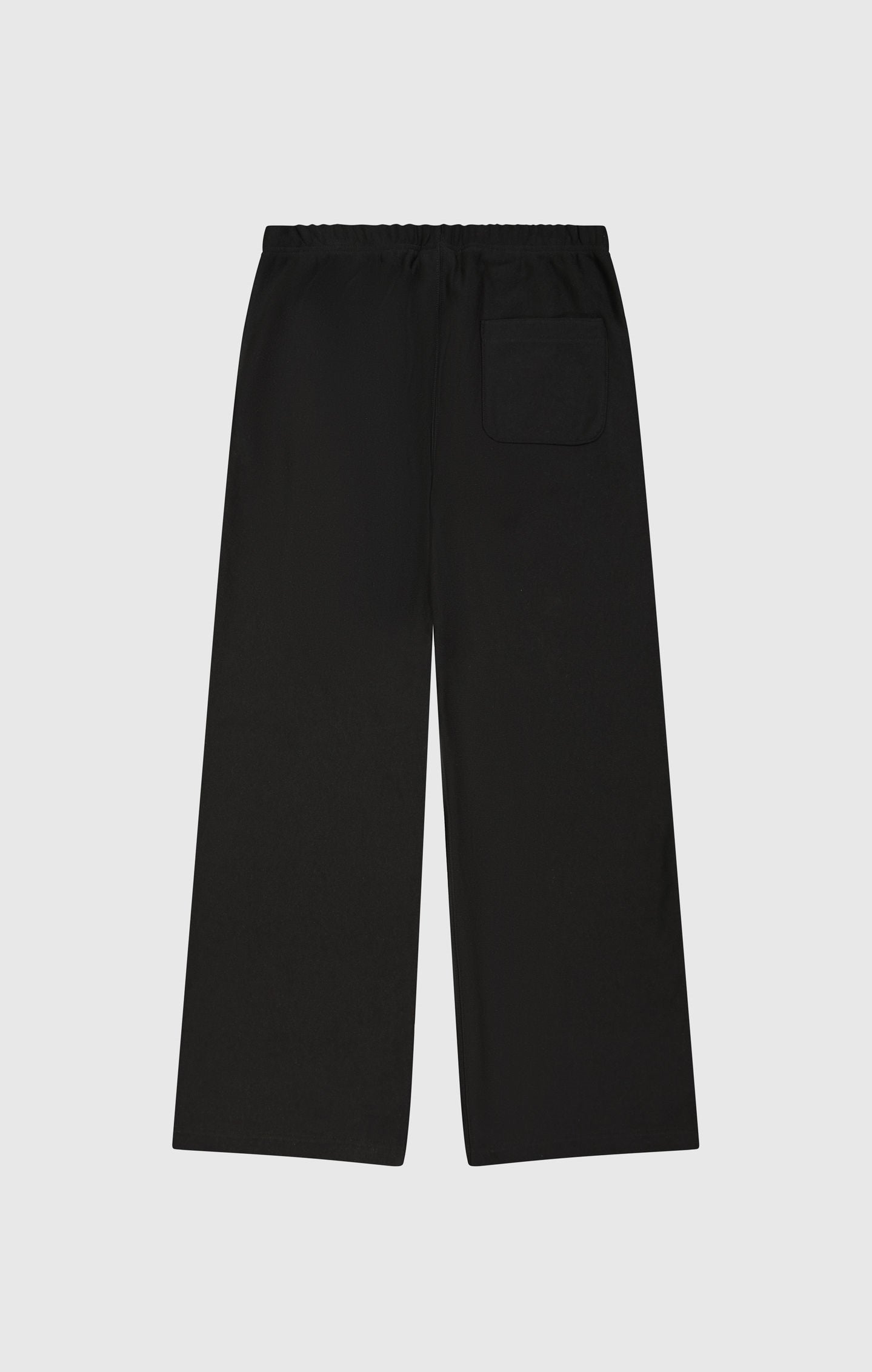 Reverse Weave Wide Leg Joggers