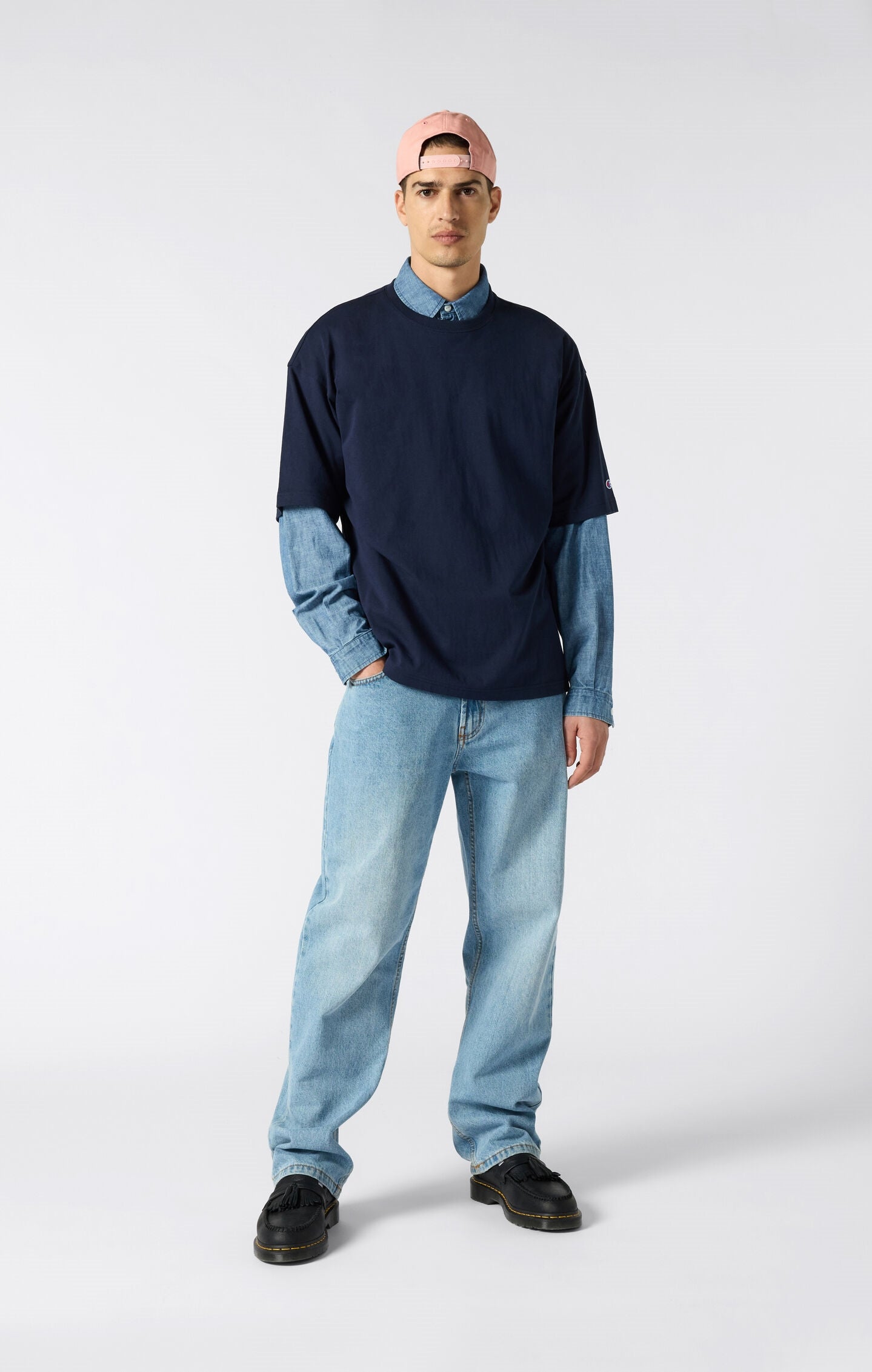 T-shirt Homme en Jersey de Coton Épais