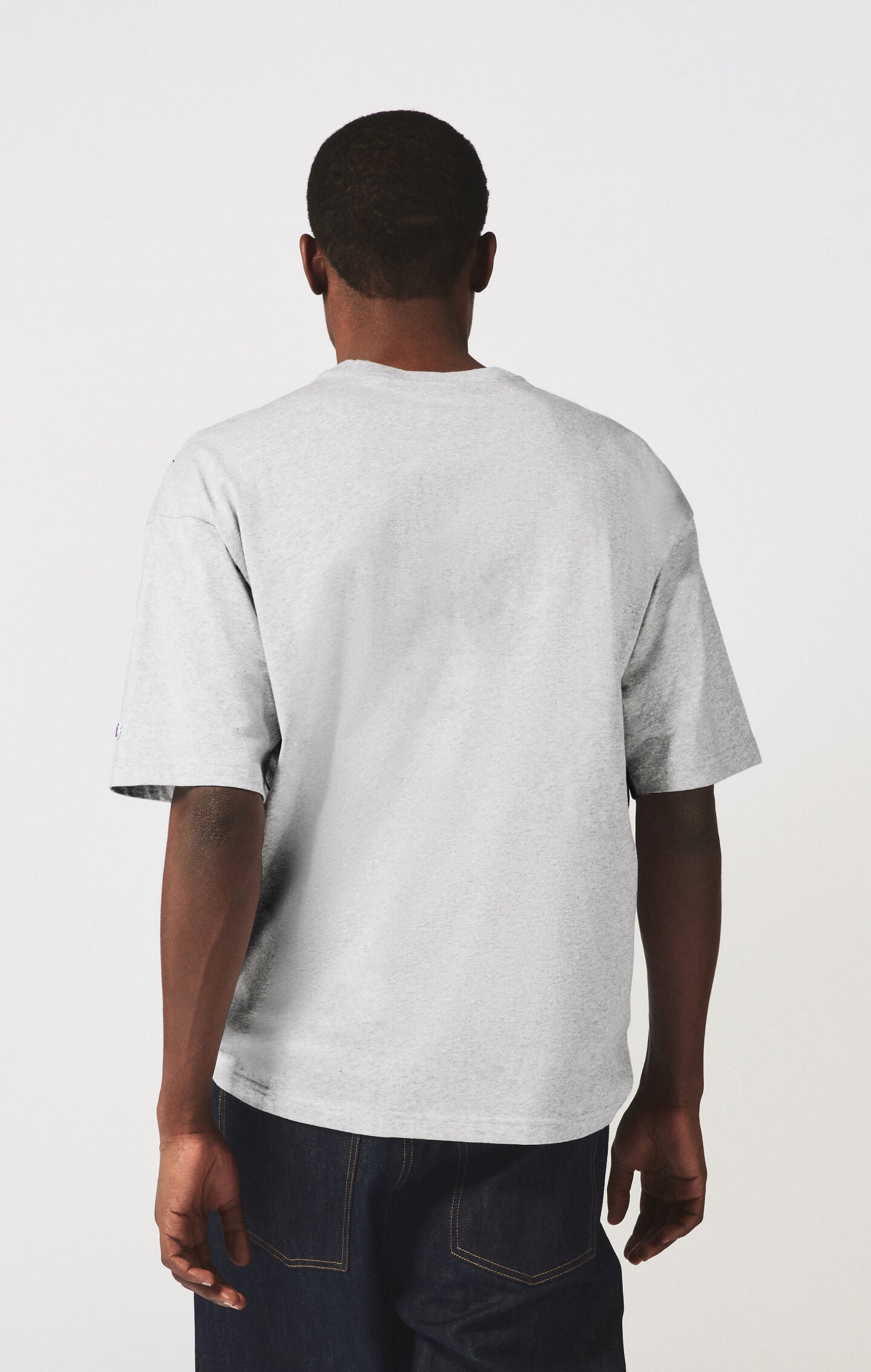 Camiseta de Hombre en Jersey de Algodón Pesado