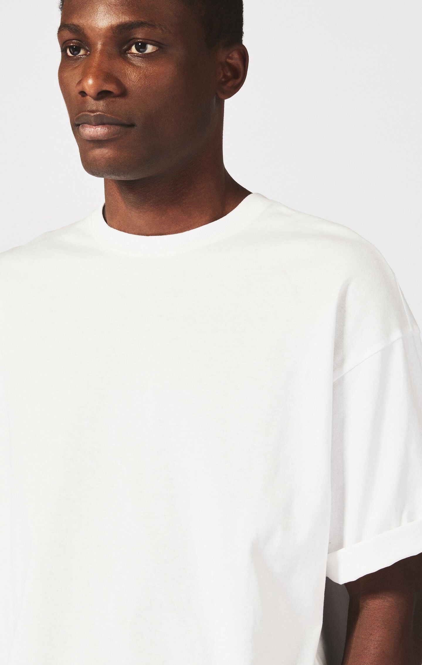 T-shirt Homme en Jersey de Coton Épais