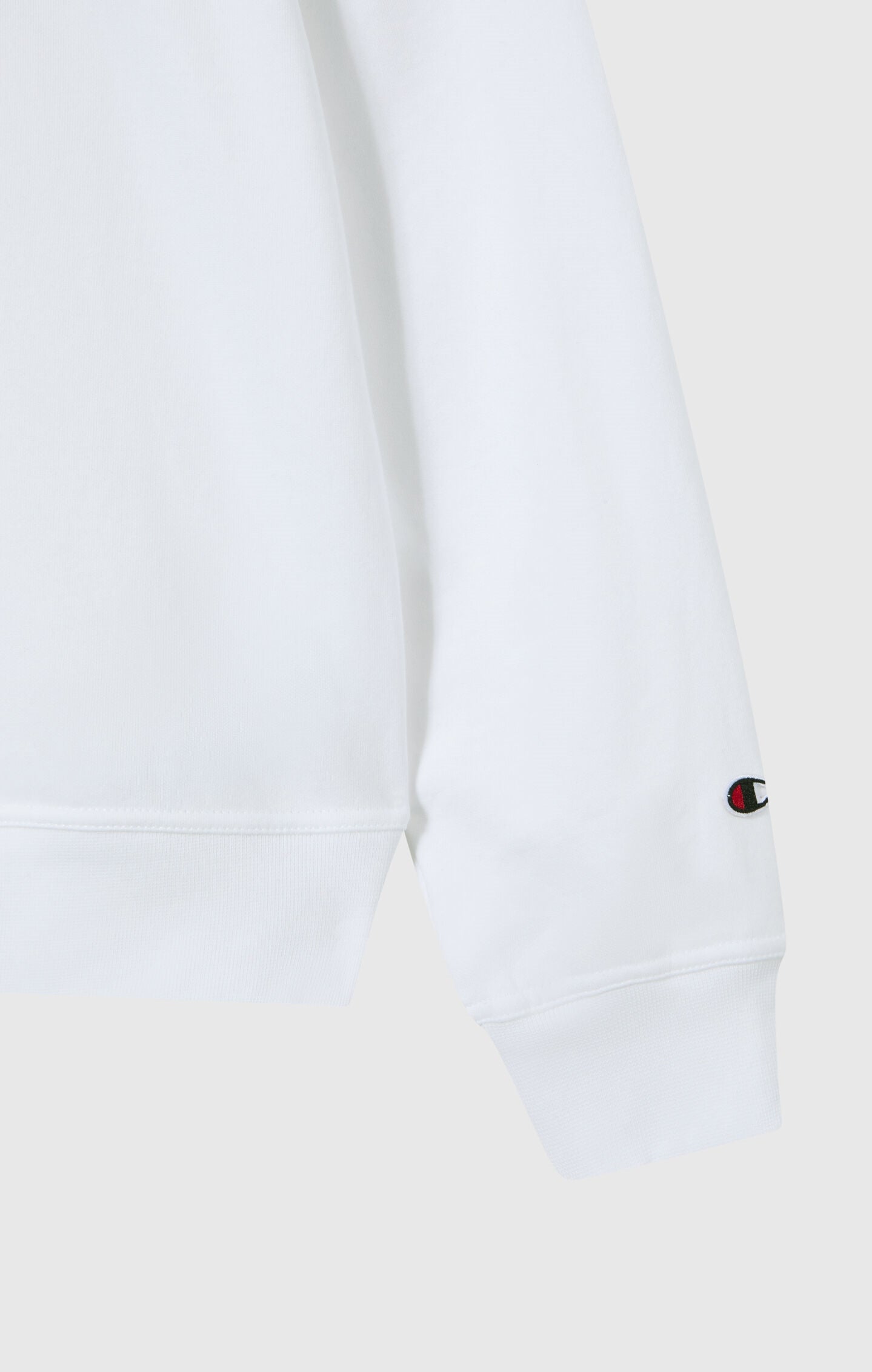 Men's Lightweight Slim Fit Sweatshirt with Small Embroidered Logo