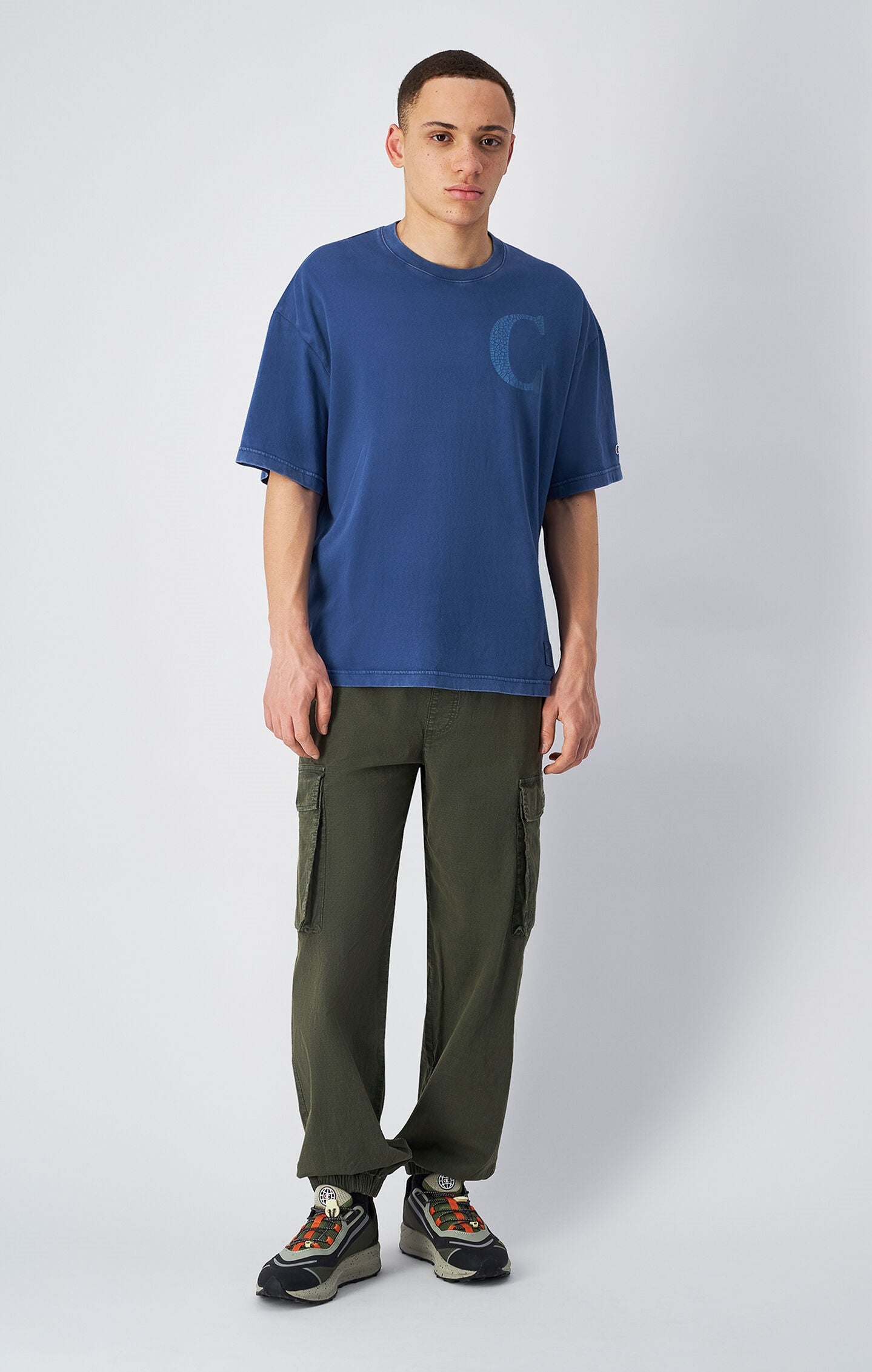 Men's Time Capsule Washed Look Woven Cargo Pants